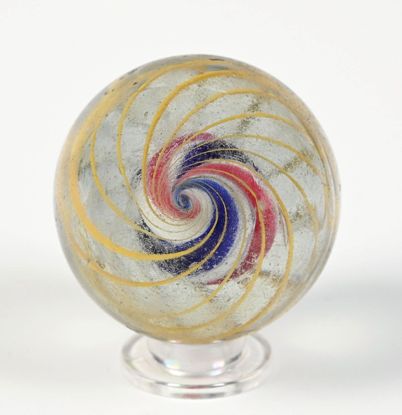 LARGE SOLID CORE SWIRL MARBLE - 5