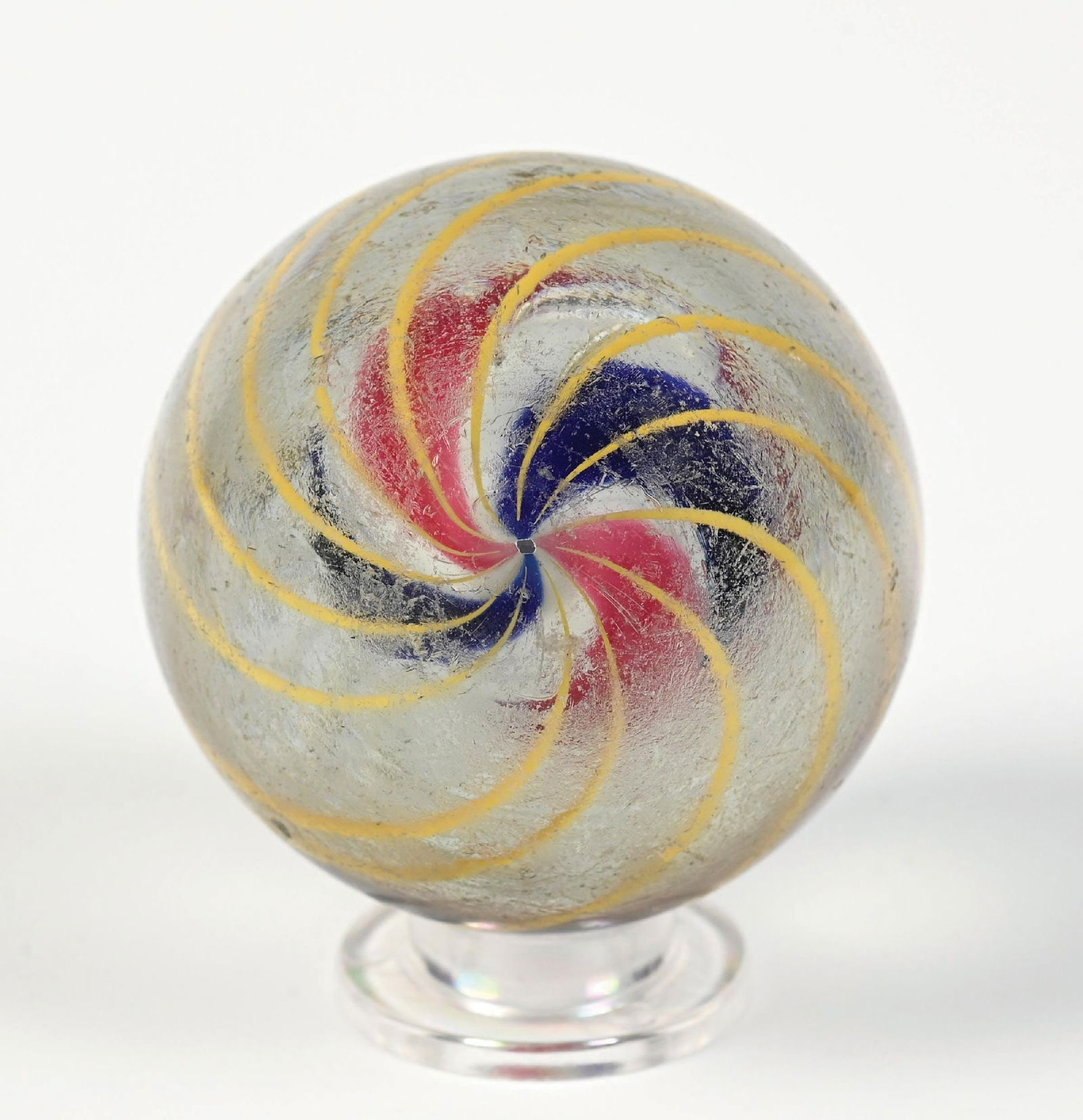 LARGE SOLID CORE SWIRL MARBLE - 6