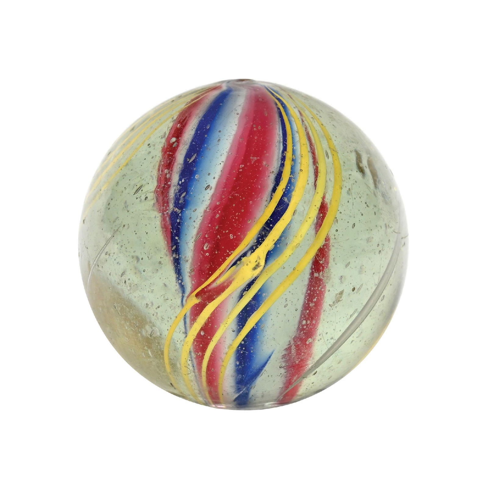 LARGE SOLID CORE SWIRL MARBLE (1 of 6)