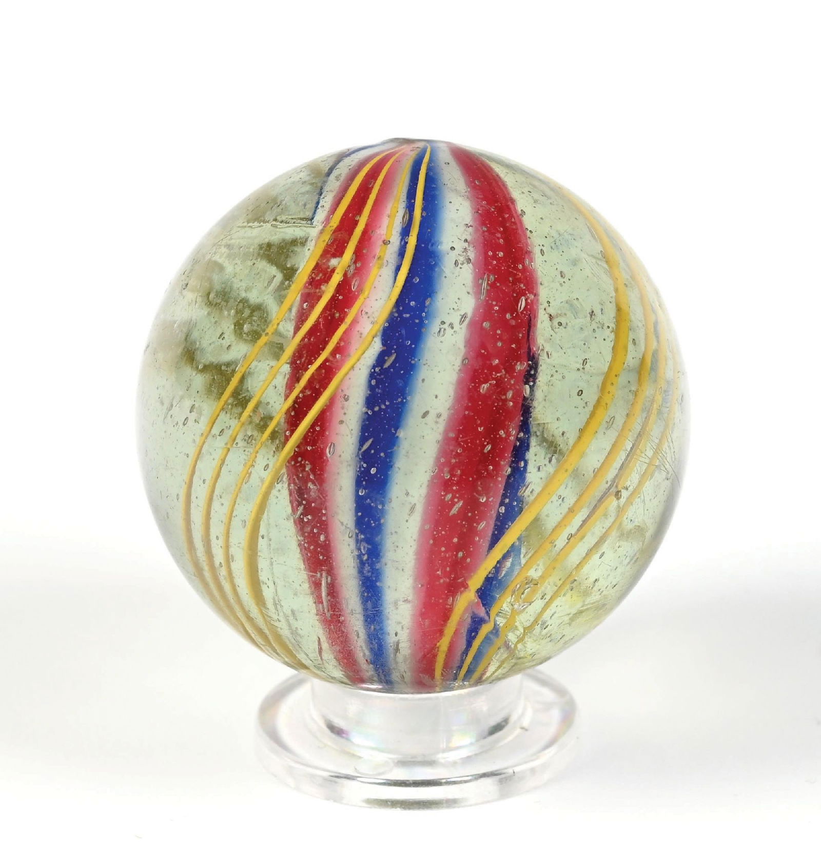 LARGE SOLID CORE SWIRL MARBLE - 3