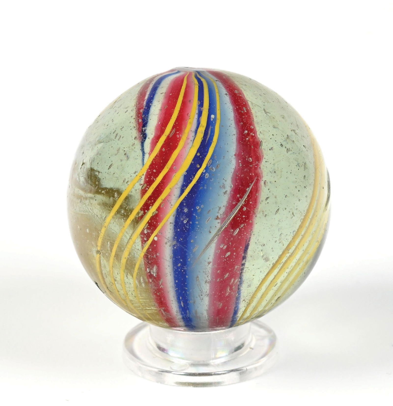 LARGE SOLID CORE SWIRL MARBLE - 4