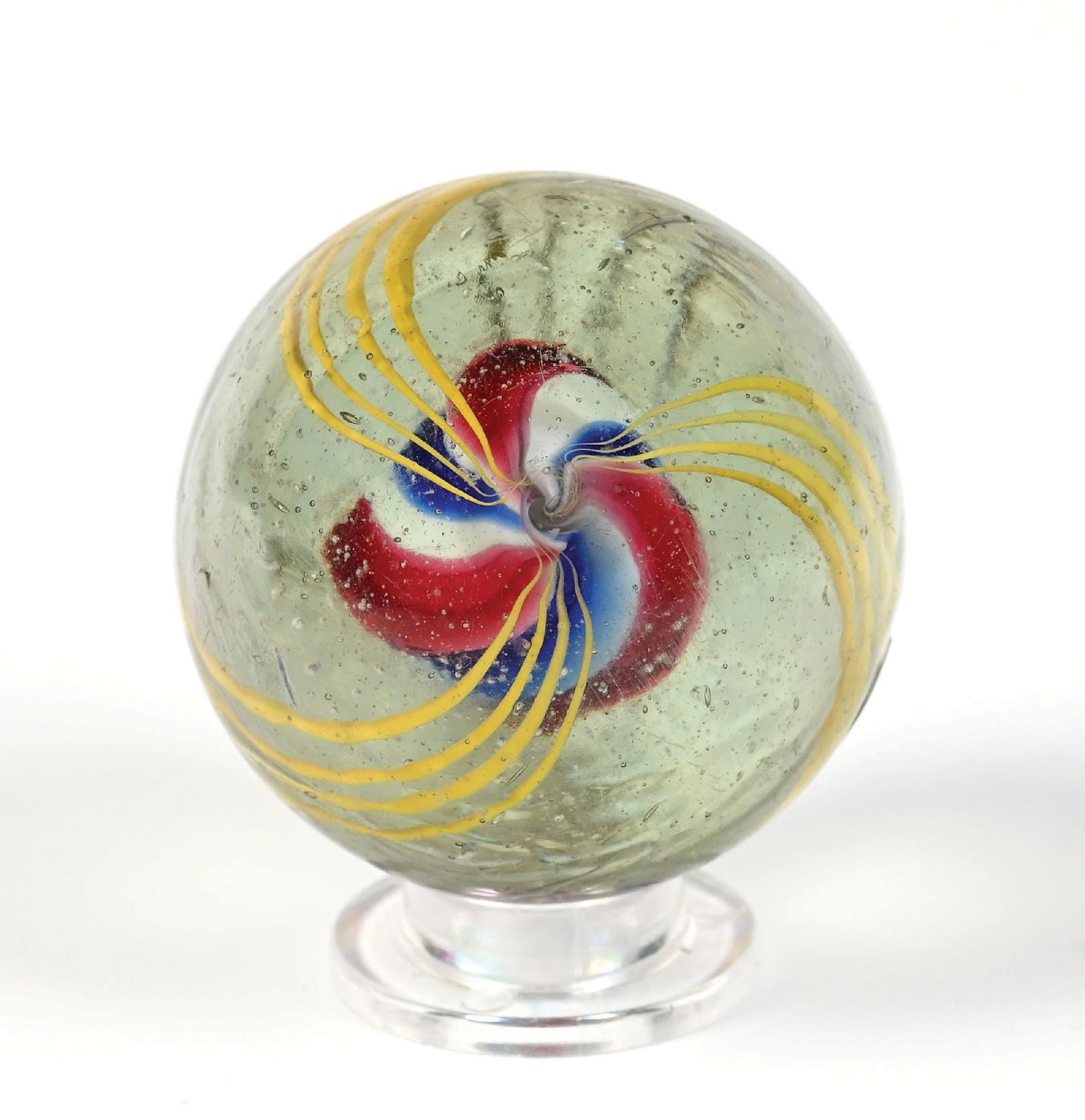 LARGE SOLID CORE SWIRL MARBLE - 5