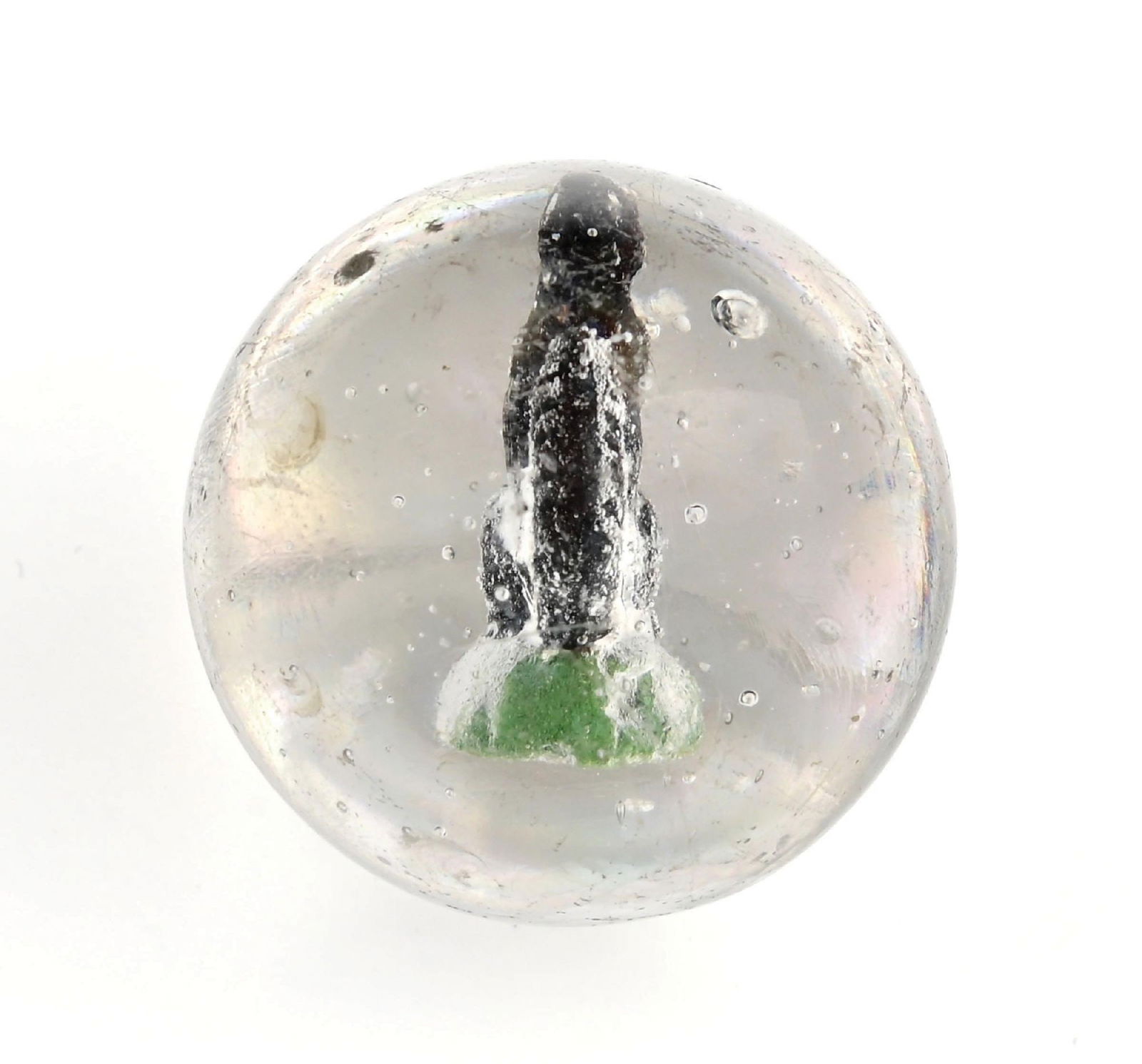 PAINTED SULPHIDE SQUIRREL MARBLE - 2