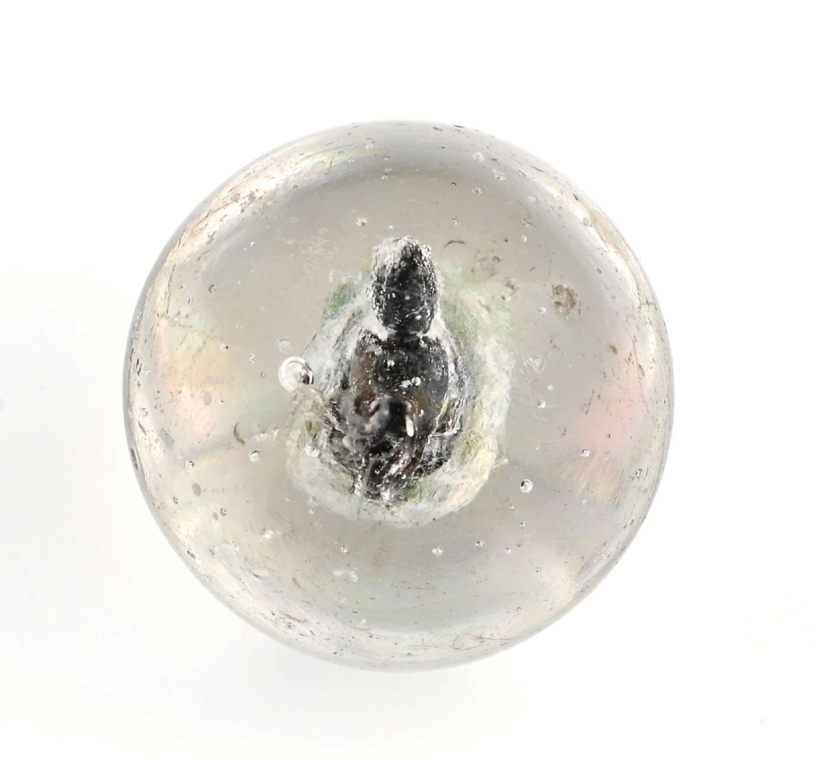 PAINTED SULPHIDE SQUIRREL MARBLE - 5