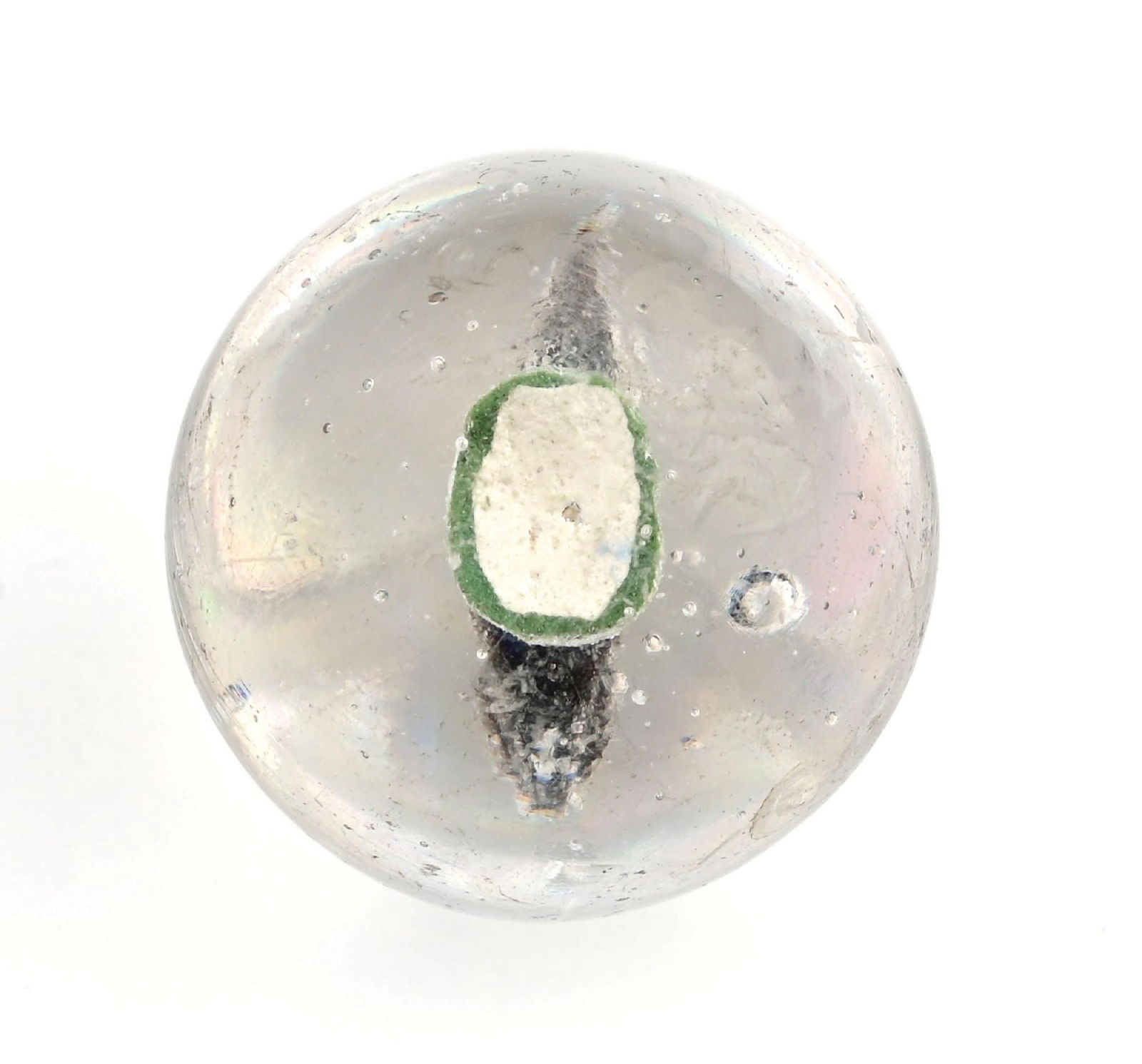 PAINTED SULPHIDE SQUIRREL MARBLE - 6