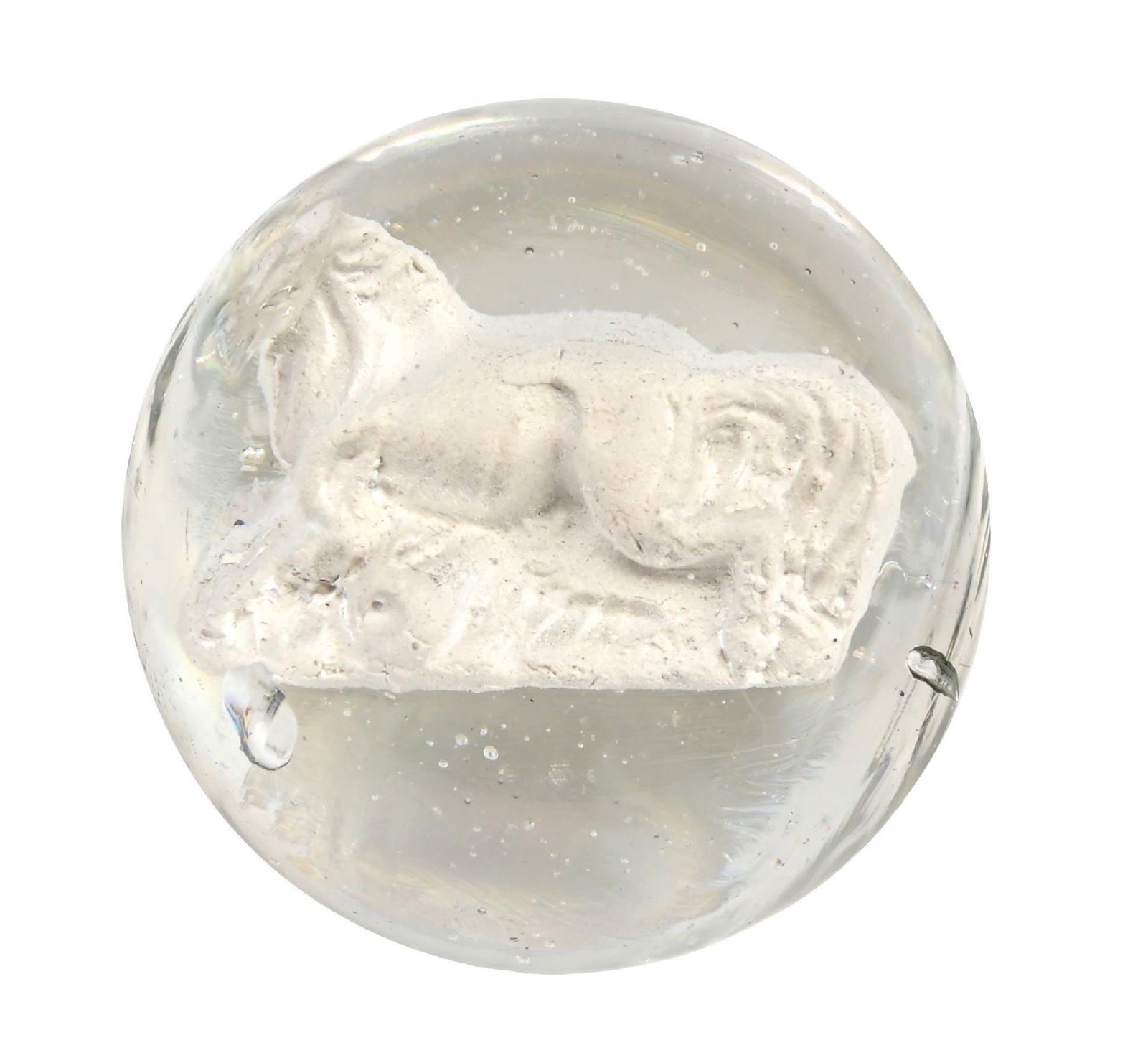 RUNNING HORSE SULPHIDE MARBLE (1 of 6)