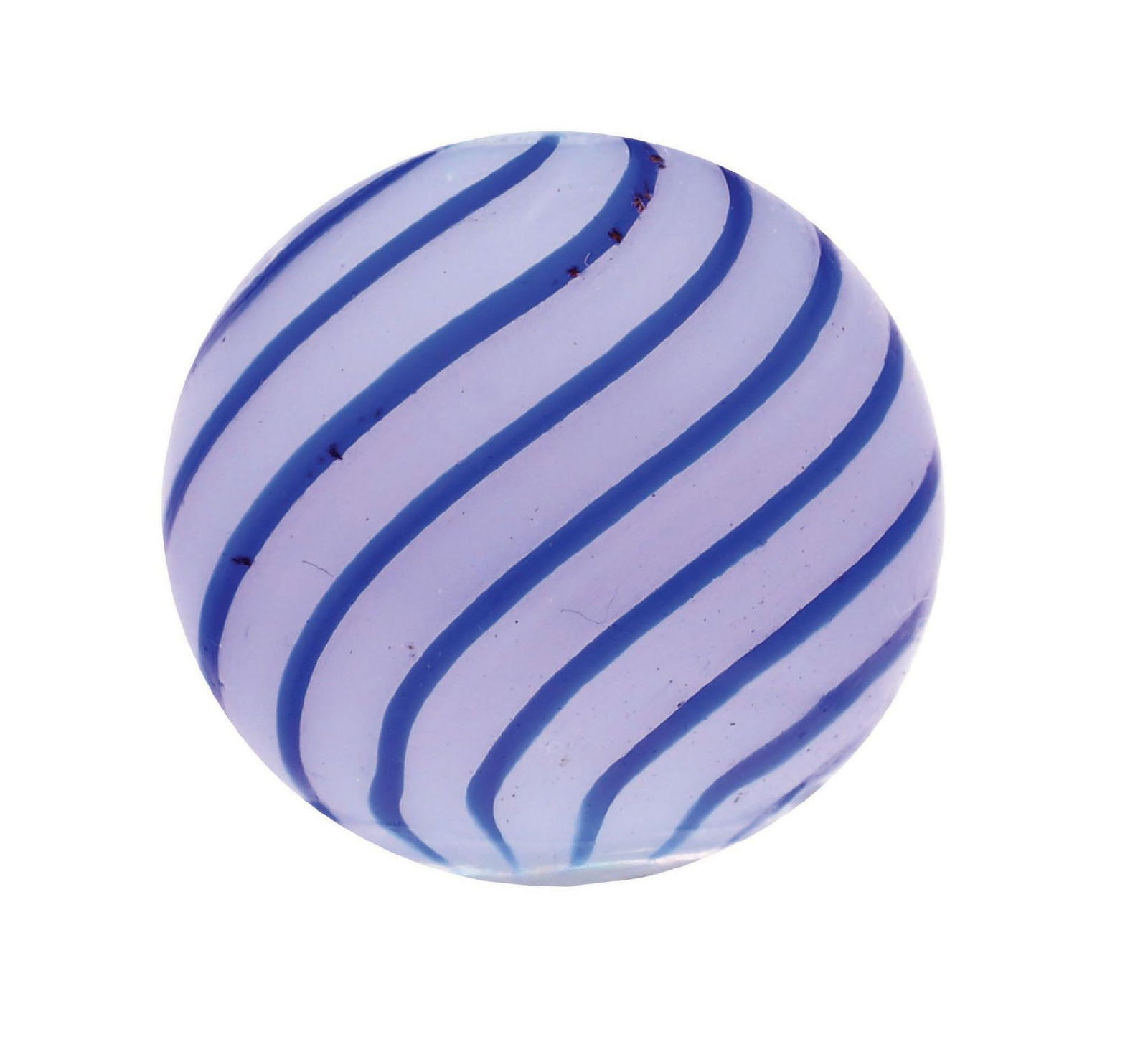 WHITE BASE CLAM W/ BLUE BANDS (1 of 6)