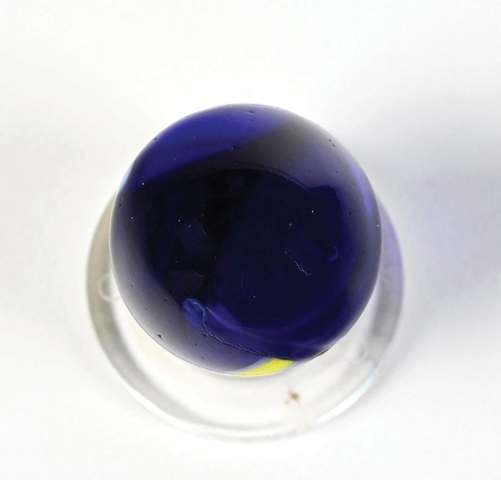 CHRISTENSEN AGATE BLUE DEVIL MARBLE - 3