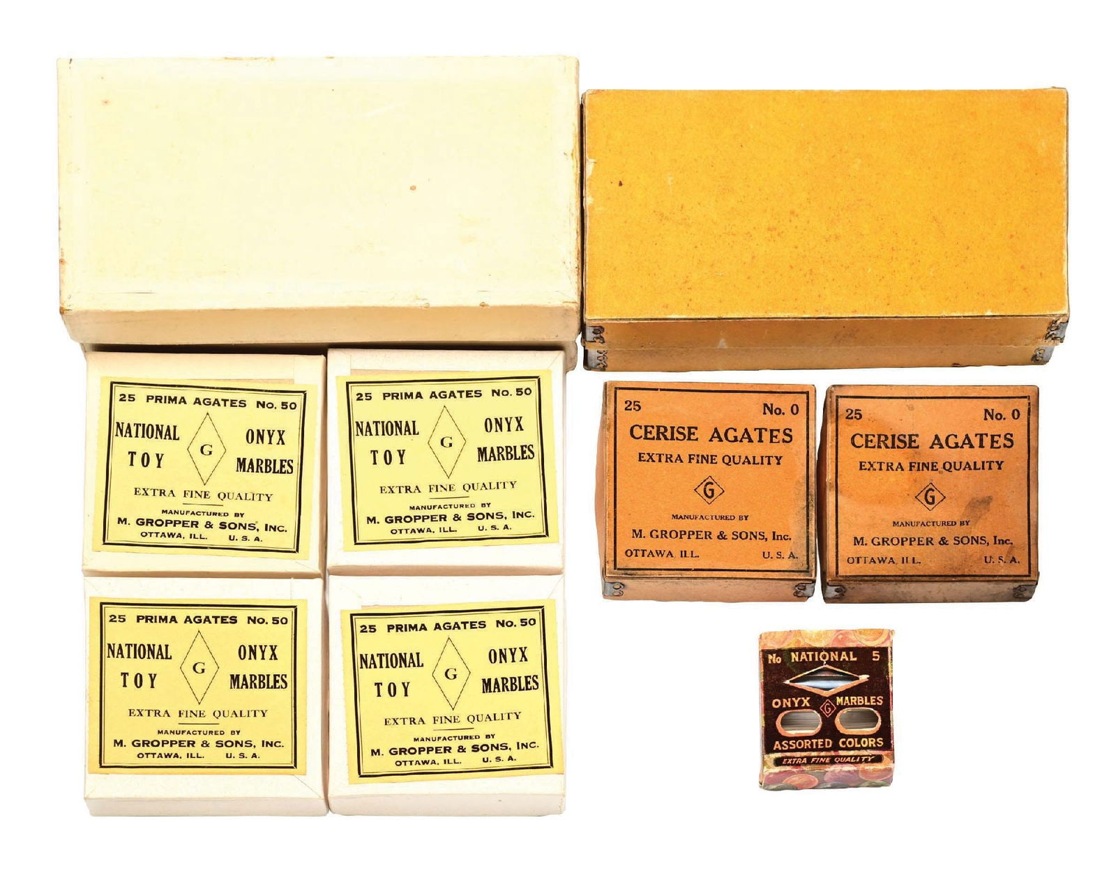 LOT OF 3: PELTIER BOX GROUPINGS (1 of 5)