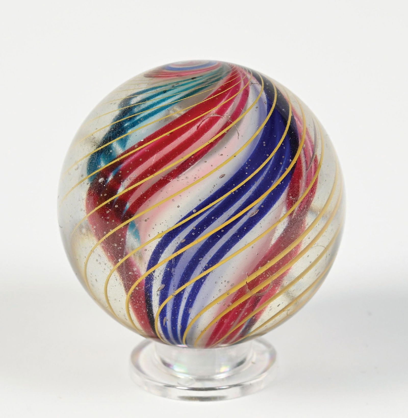 LARGE SOLID CORE SWIRL MARBLE - 3
