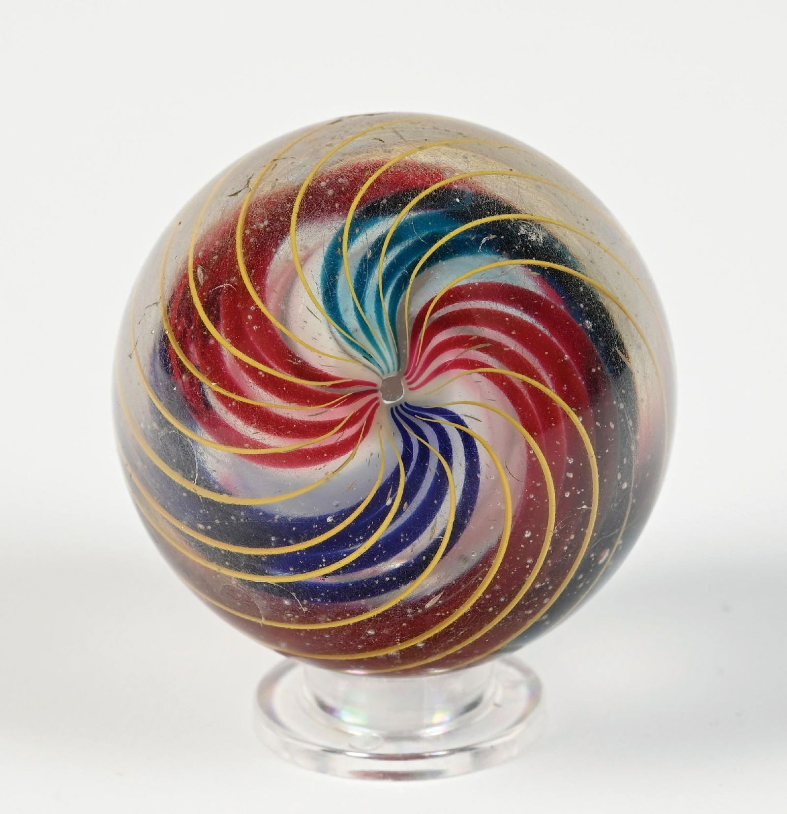 LARGE SOLID CORE SWIRL MARBLE - 6