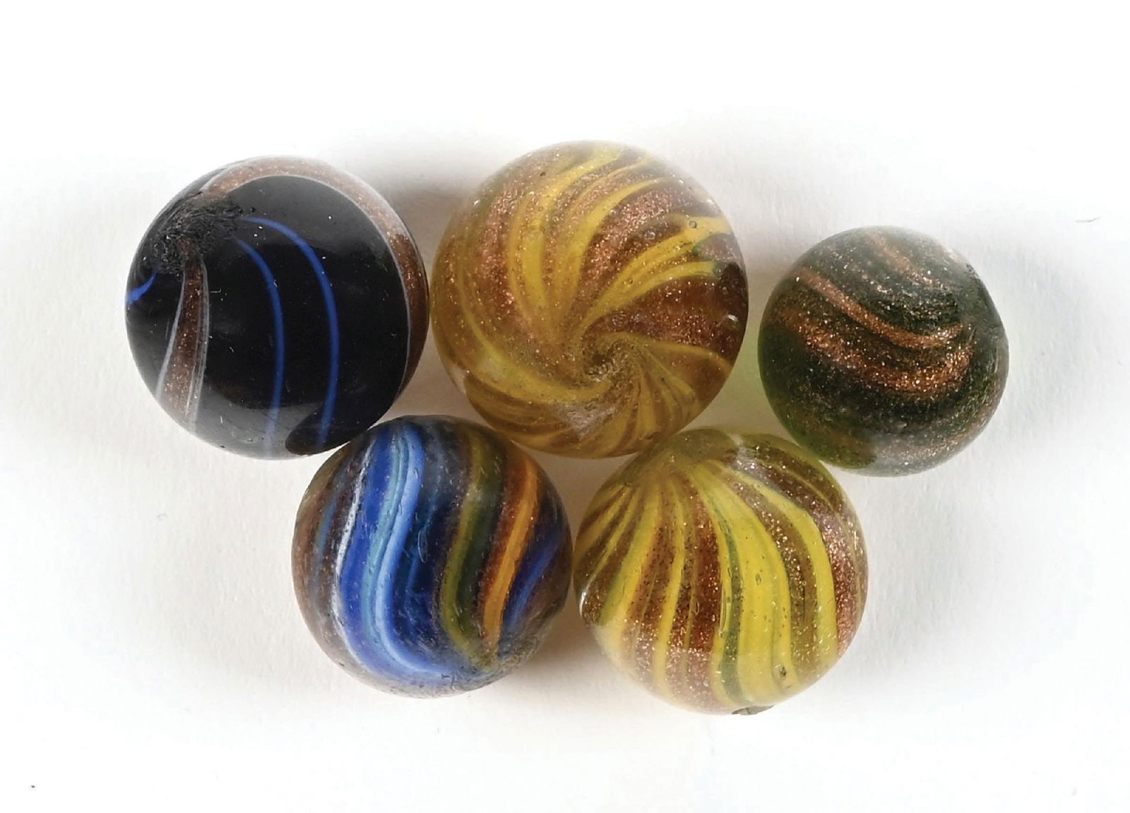 LOT OF 5: LUTZ MARBLES (1 of 1)