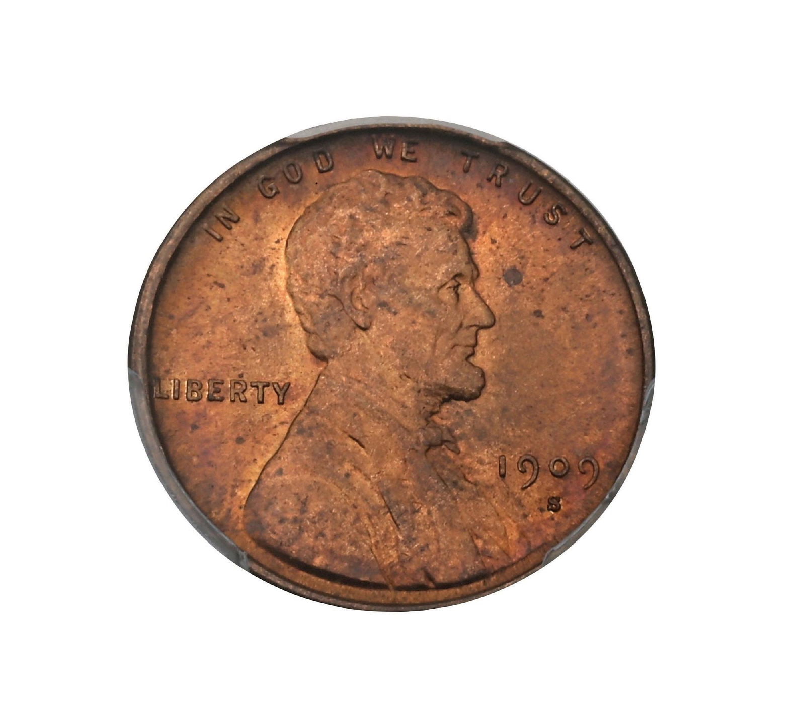 1909-S VDB MS64RD PCGS: 1909-S VDB MS64RD PCGS