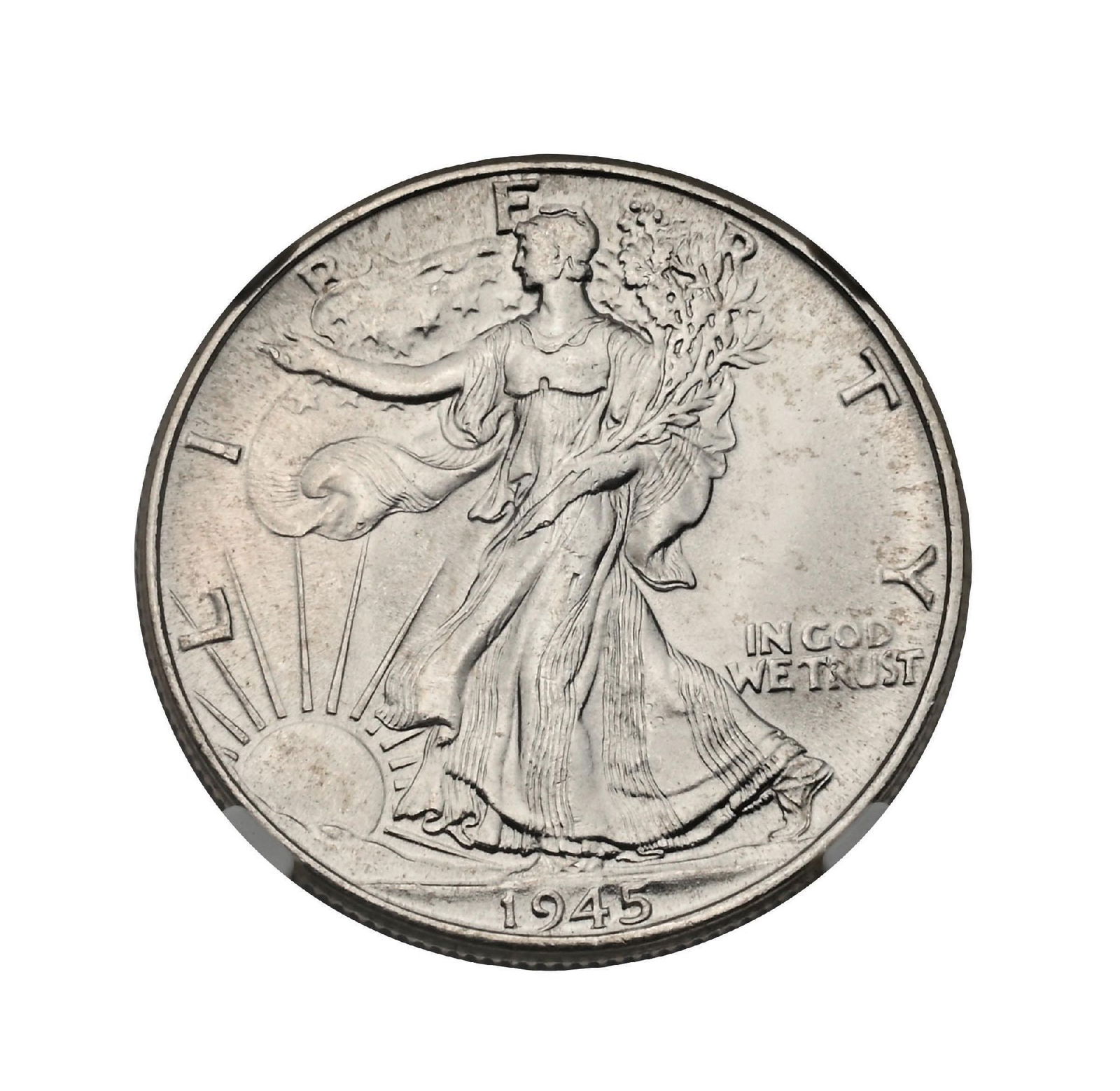 1945 50C MS67 NGC: 1945 50C MS67 NGC