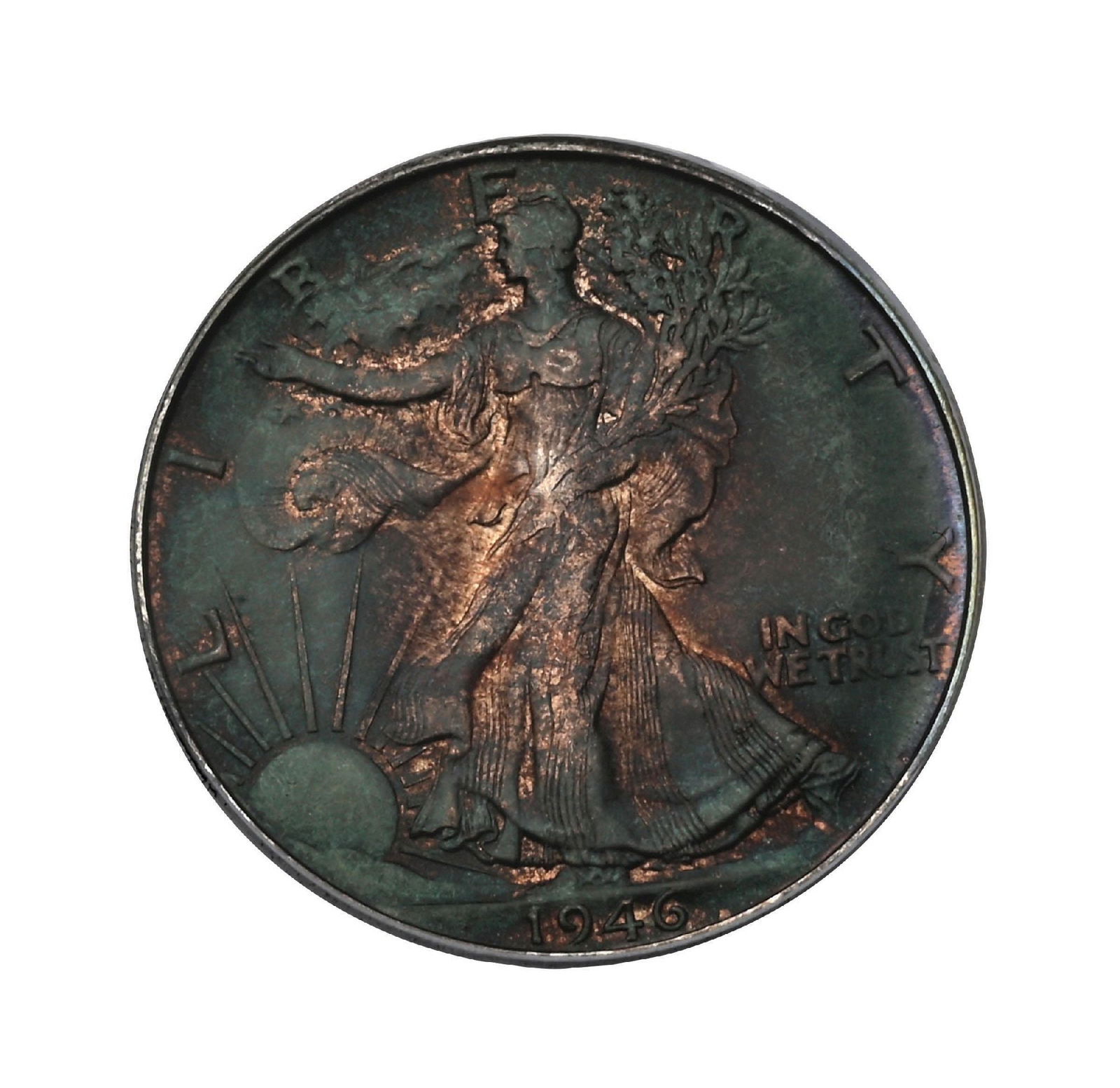 1946-S 50C MS66+ ICG: 1946-S 50C MS66+ ICG