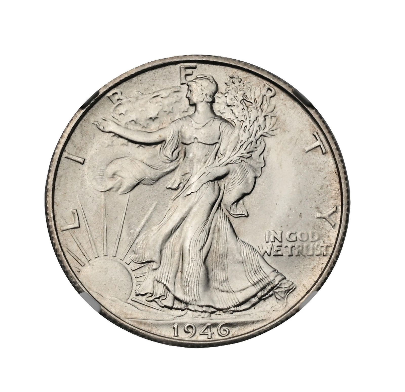 1946-S 50C MS 67+ NGC: 1946-S 50C MS 67+ NGC