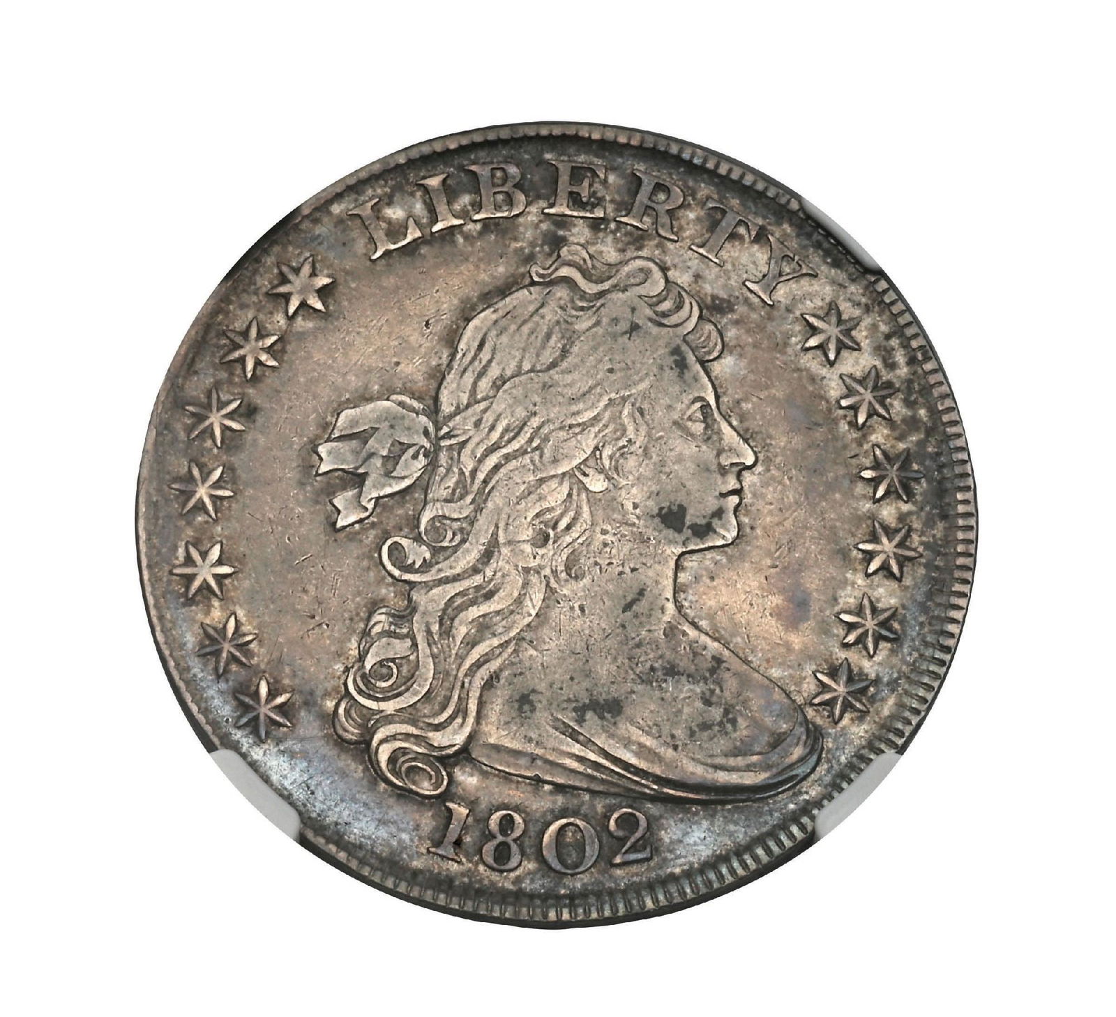 1802 $1 VF35 NGC (1 of 4)