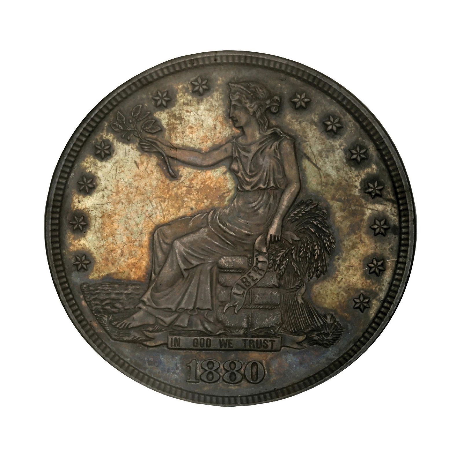 1880 T$1 PF62 ANACS: 1880 T$1 PF62 ANACS