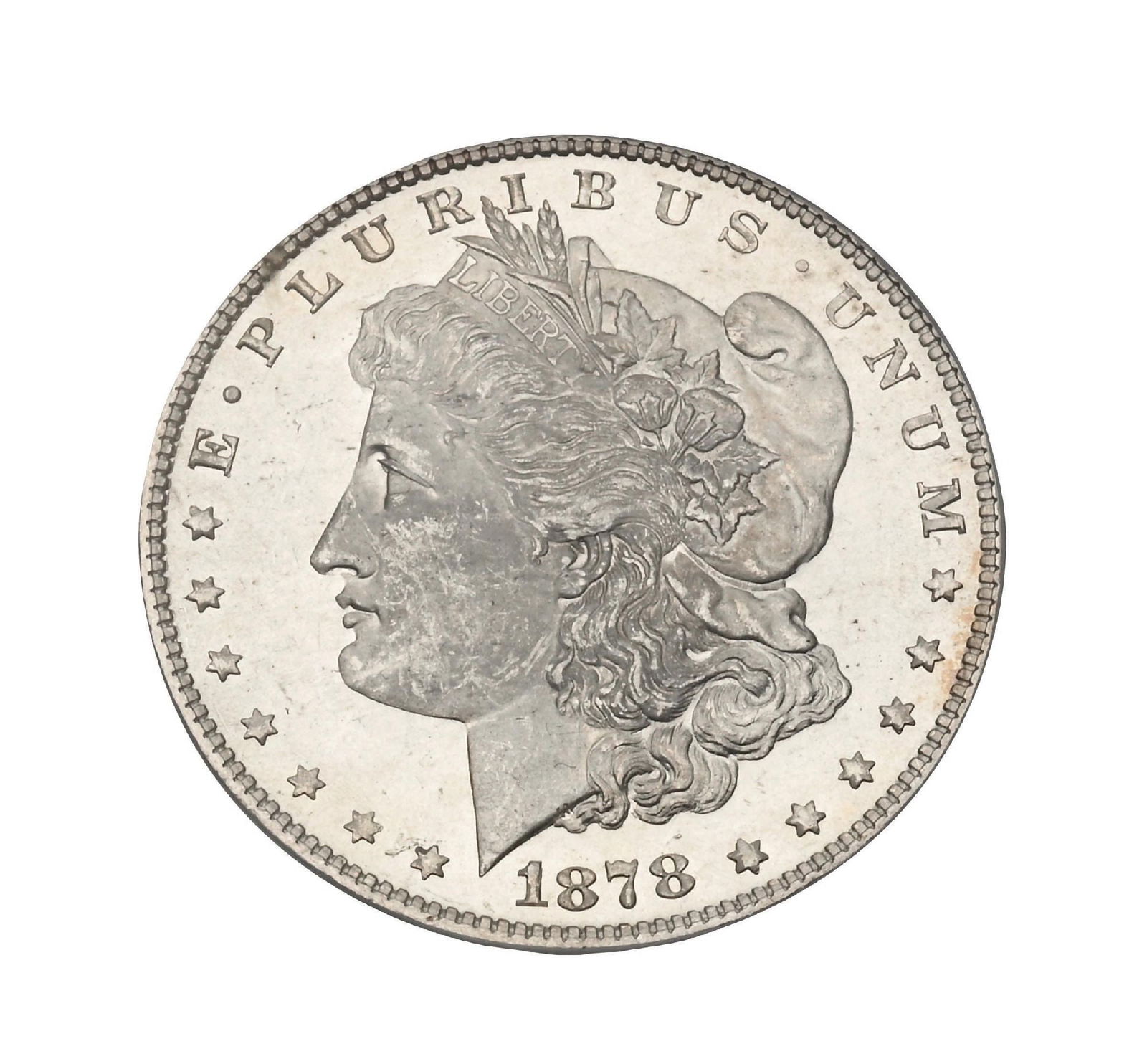 1878 7T REV 1878 $1 MS64PL PCGS. CAC.: 1878 7T REV 1878 $1 MS64PL PCGS. CAC.