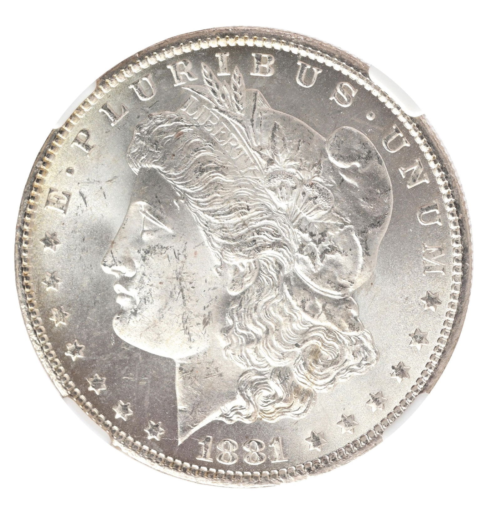 1881-CC $1 MS64 NGC: 1881-CC $1 MS64 NGC