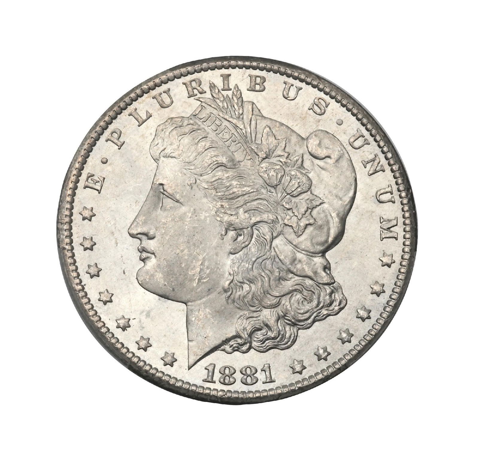 1881-CC $1 MS63 PCGS: 1881-CC $1 MS63 PCGS