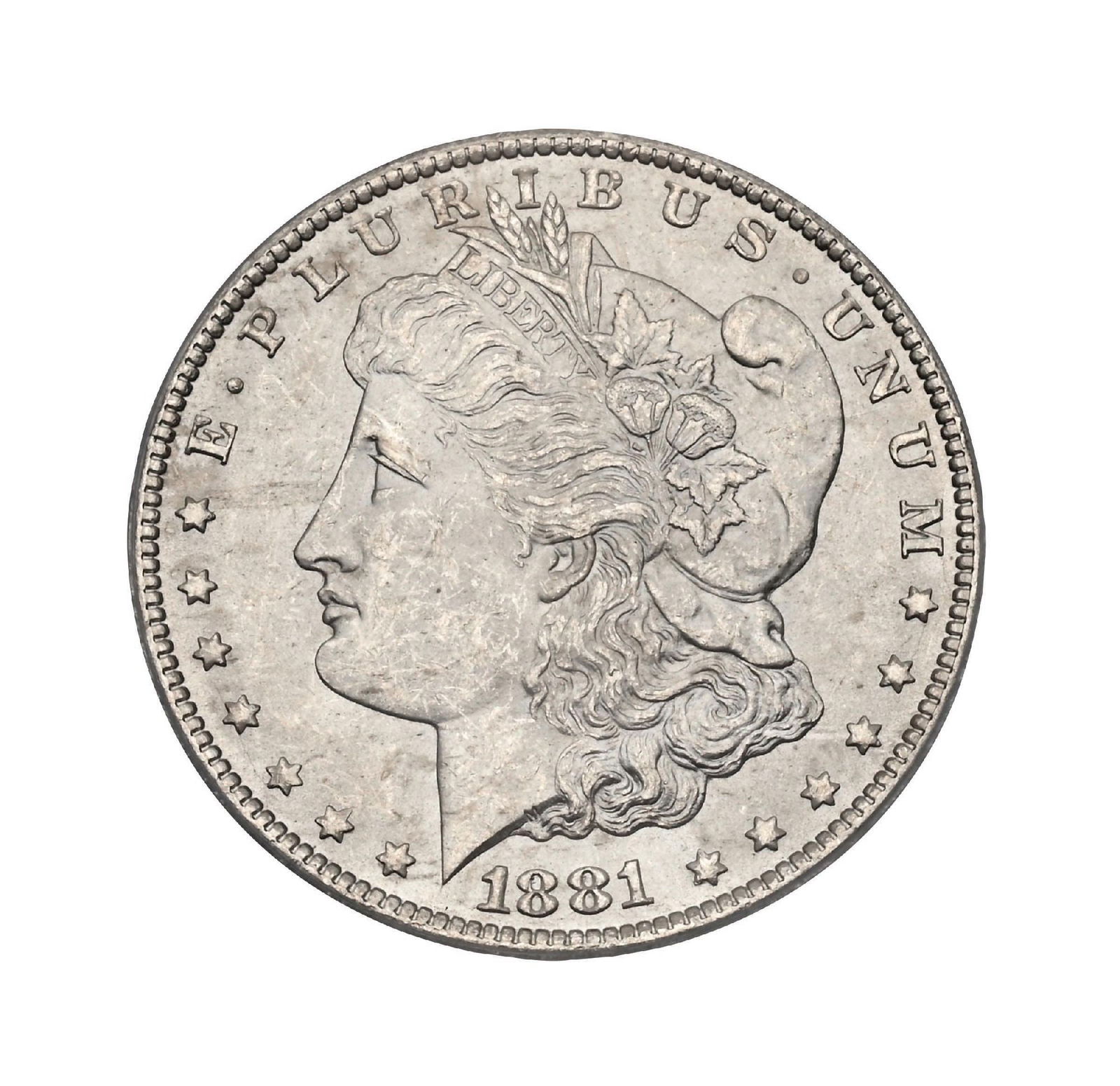 1881-CC $1 GSA MS62 PCGS: 1881-CC $1 GSA MS62 PCGS