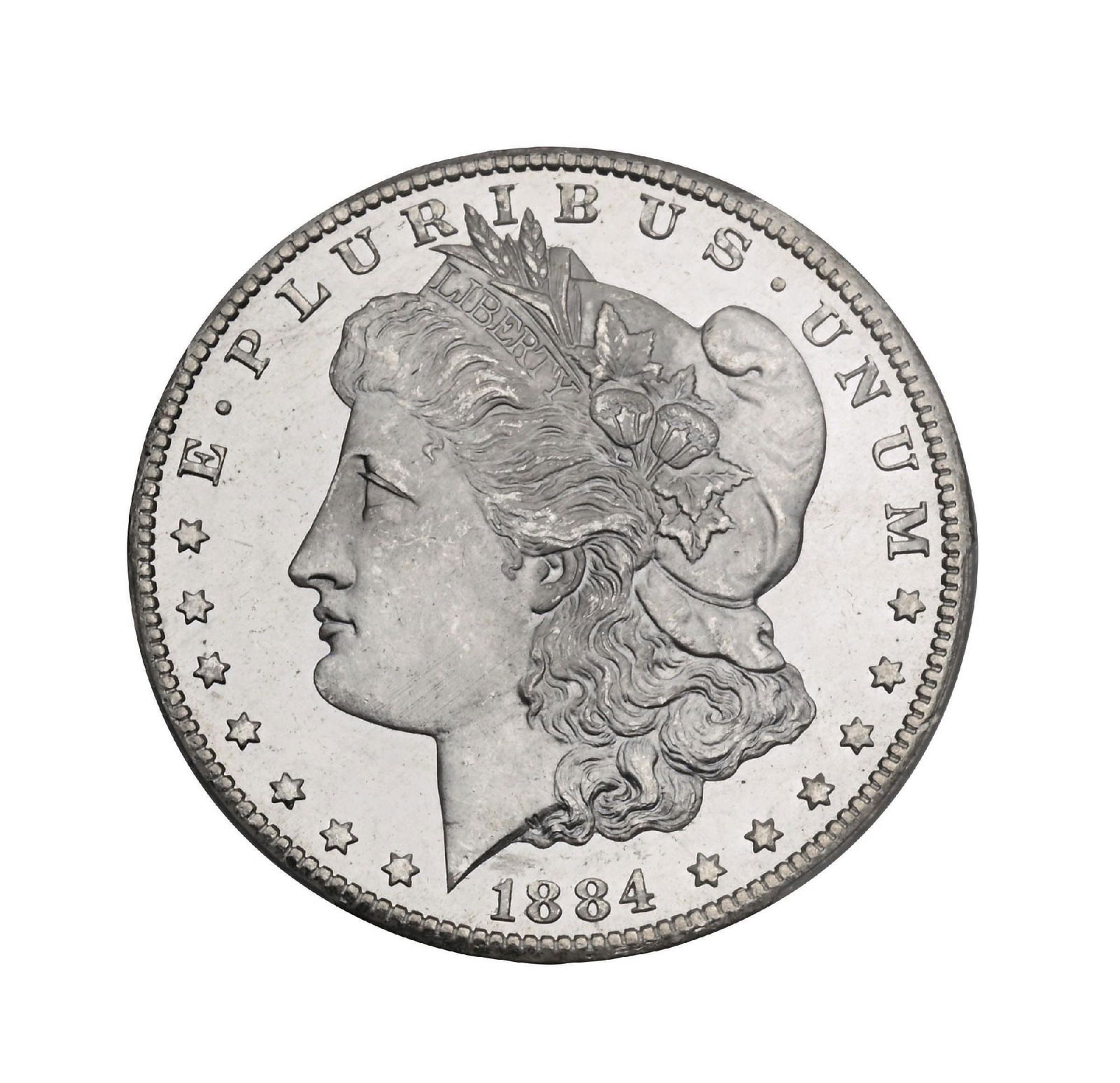 1884-CC $1 MS66PL PCGS: 1884-CC $1 MS66PL PCGS