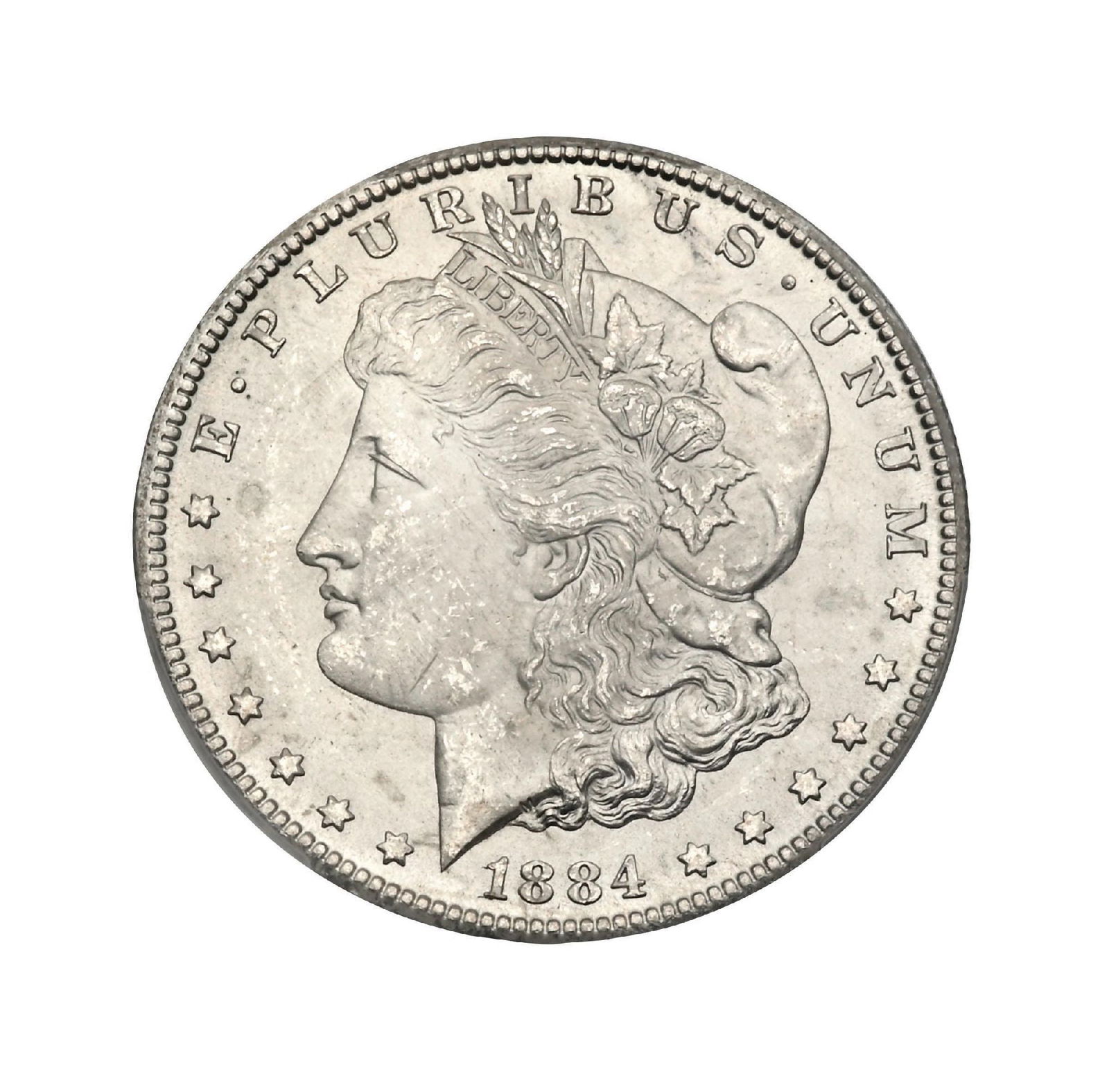 1884-CC $1 MS64 PCGS: 1884-CC $1 MS64 PCGS