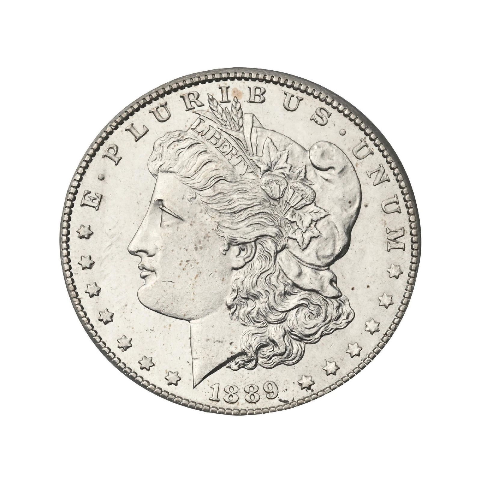 1889-CC $1 MS62 PCGS: 1889-CC $1 MS62 PCGS