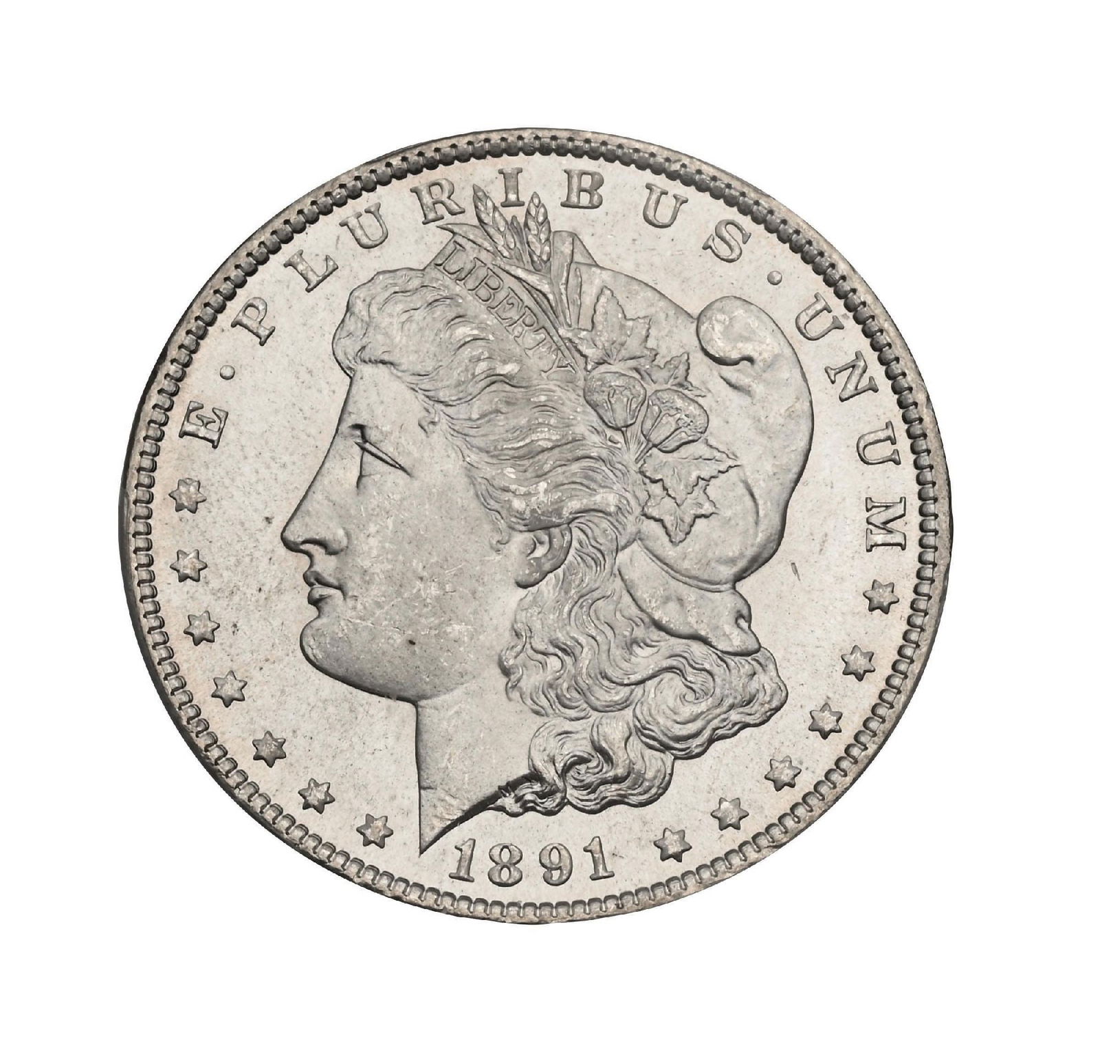 1891-CC $1 MS65 PCGS: 1891-CC $1 MS65 PCGS