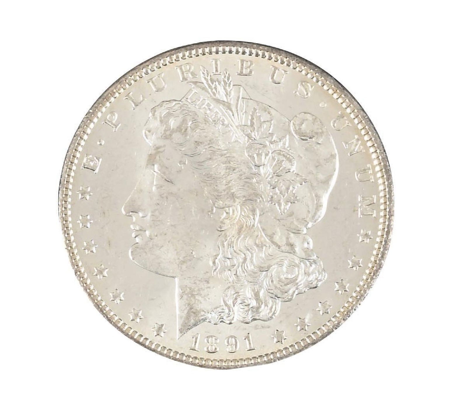 1891-CC $1 MS62 GSA NGC: 1891-CC $1 MS62 GSA NGC