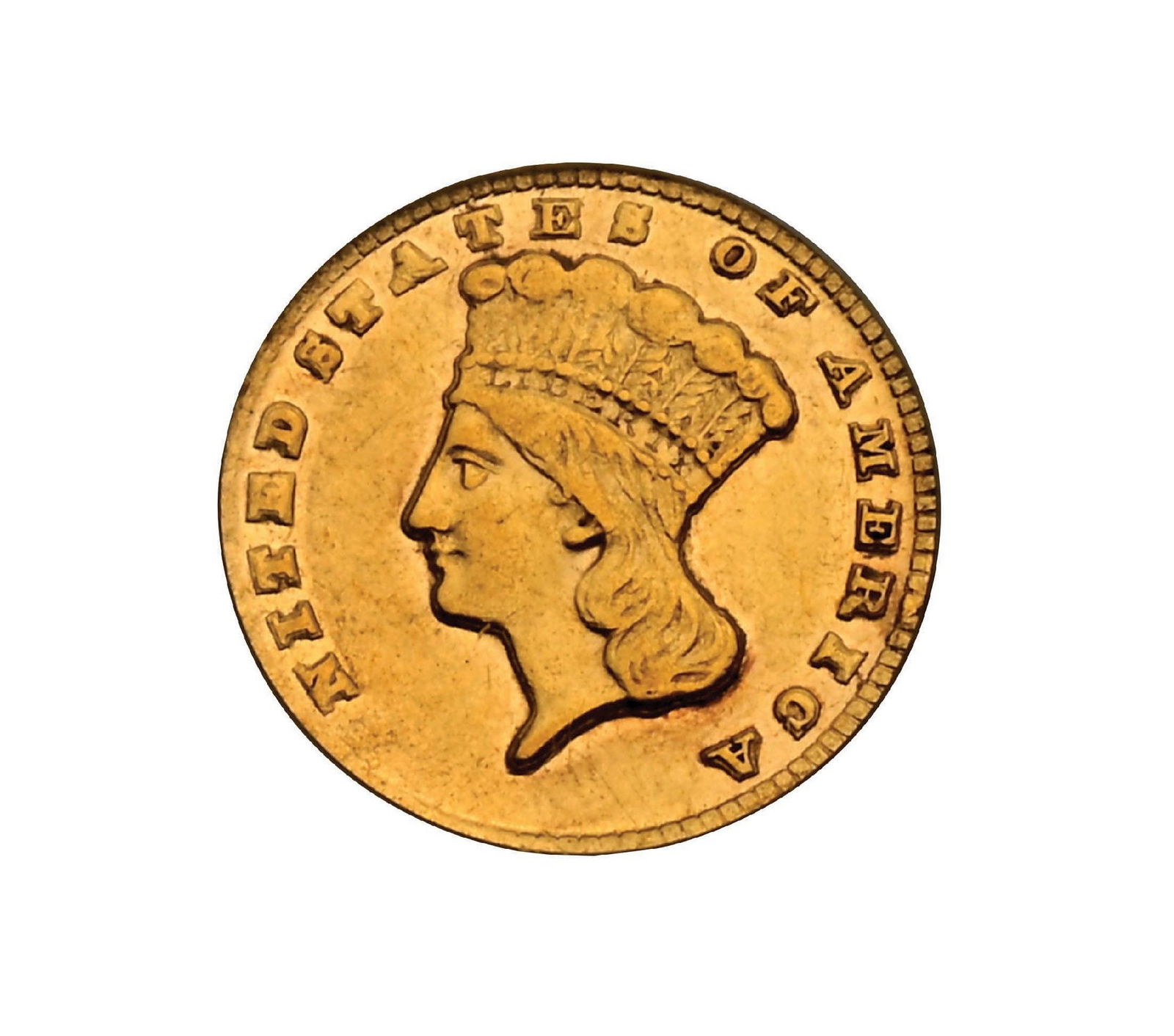 1860-D $1 AU53 PCGS: This elusive Dahlonega Mint rarity—struck in a tiny mintage of just 1,566 coins—already stands out as one of the most challenging and desirable issues in the Southern gold series. Attracti