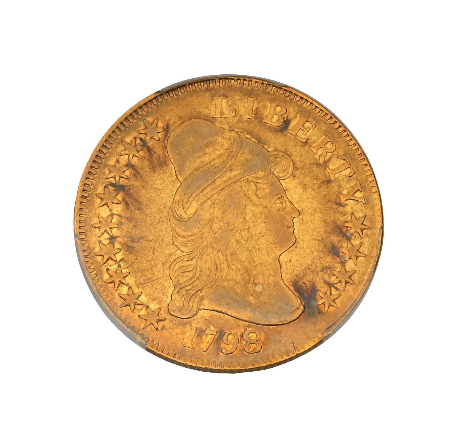 1798/7 $10 9X4 STARS VF30 PCGS (1 of 4)