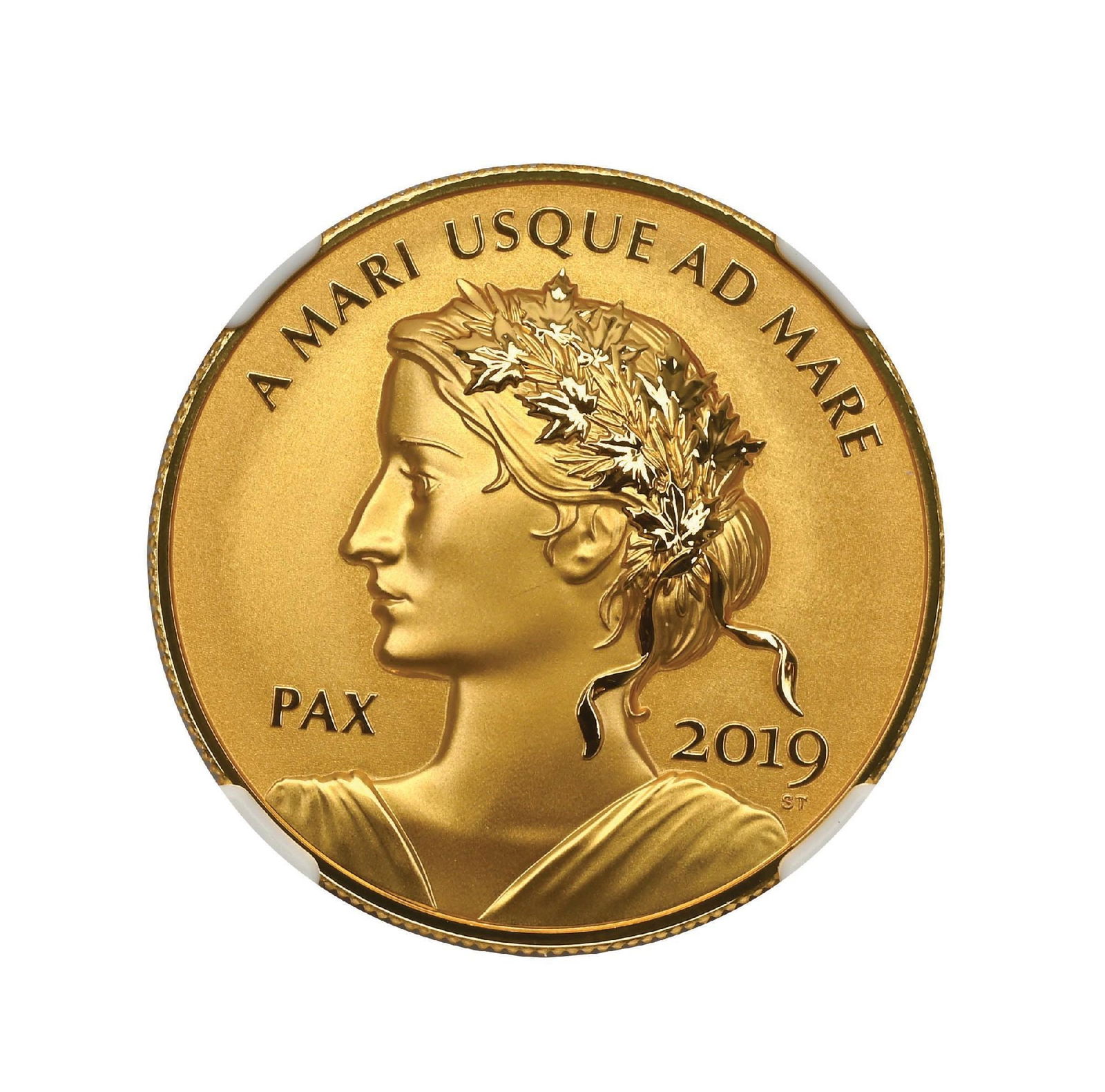 2019 1OZ CANADA GOLD PEACE & LIBERTY PF70 REV PF SIGNED NGC: 2019 1OZ CANADA GOLD PEACE & LIBERTY PF70 REV PF SIGNED NGC