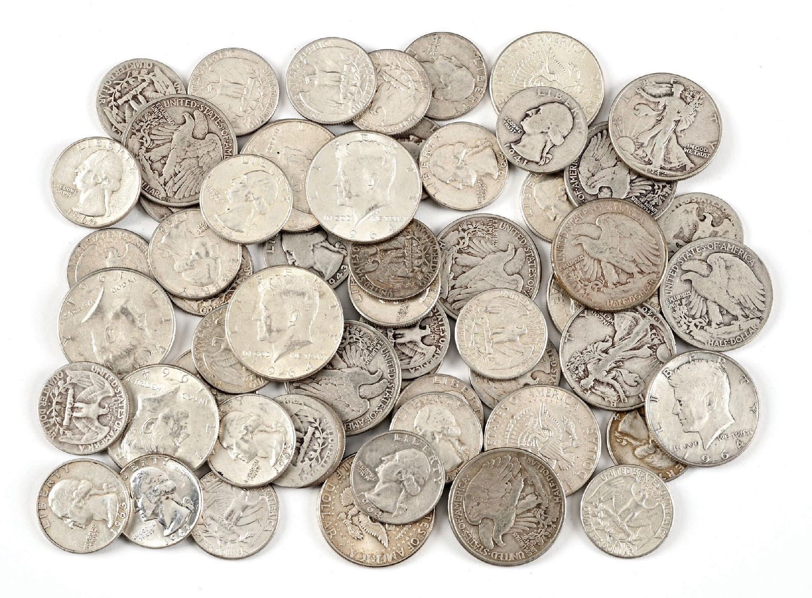 LARGE LOT OF 90% SILVER (1 of 1)