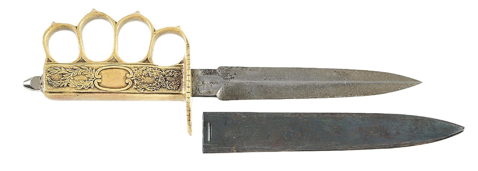 US WWI PRESENTATION MODEL 1918 TRENCH KNIFE. (1 of 9)