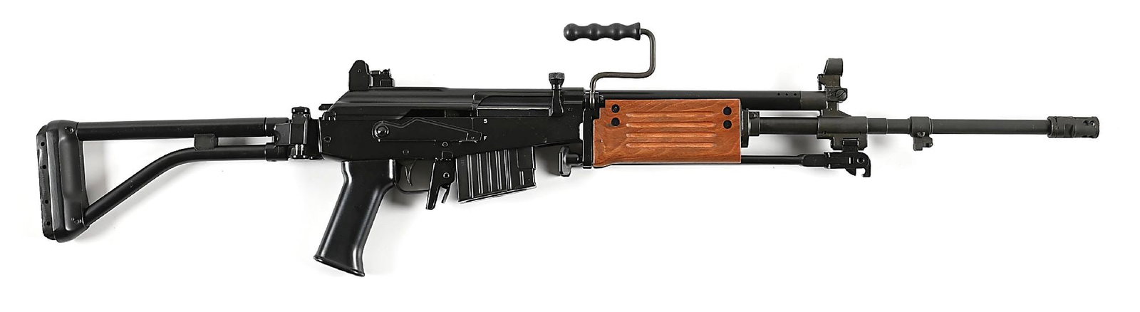 (M) PRE-BAN IMI MODEL 332 GALIL ARM .308 SEMI-AUTOMATIC RIFLE WITH BOX. (1 of 11)