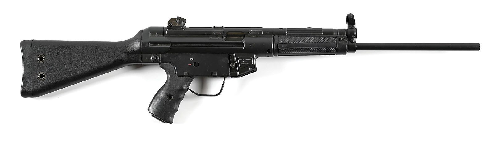 (M) HK 94 9MM SEMI-AUTOMATIC RIFLE, SERIAL NUMBER 010. (1 of 10)