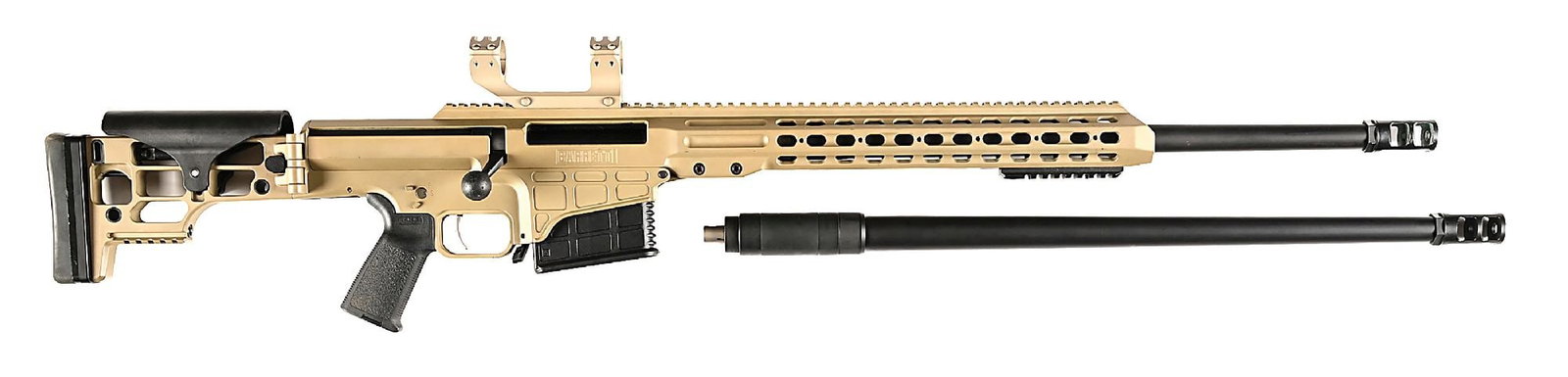 (M) BARRETT MRAD BOLT ACTION PRECISION SNIPER RIFLE IN .300 WIN MAG. (1 of 10)