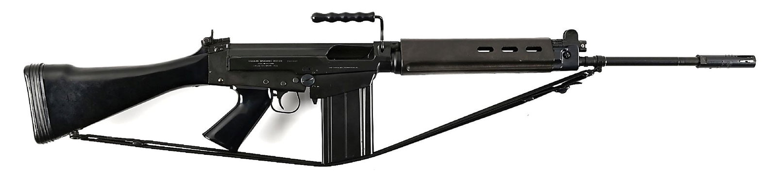 (M) PRE-BAN FNH .308 MATCH FAL SEMI-AUTOMATIC RIFLE. (1 of 10)