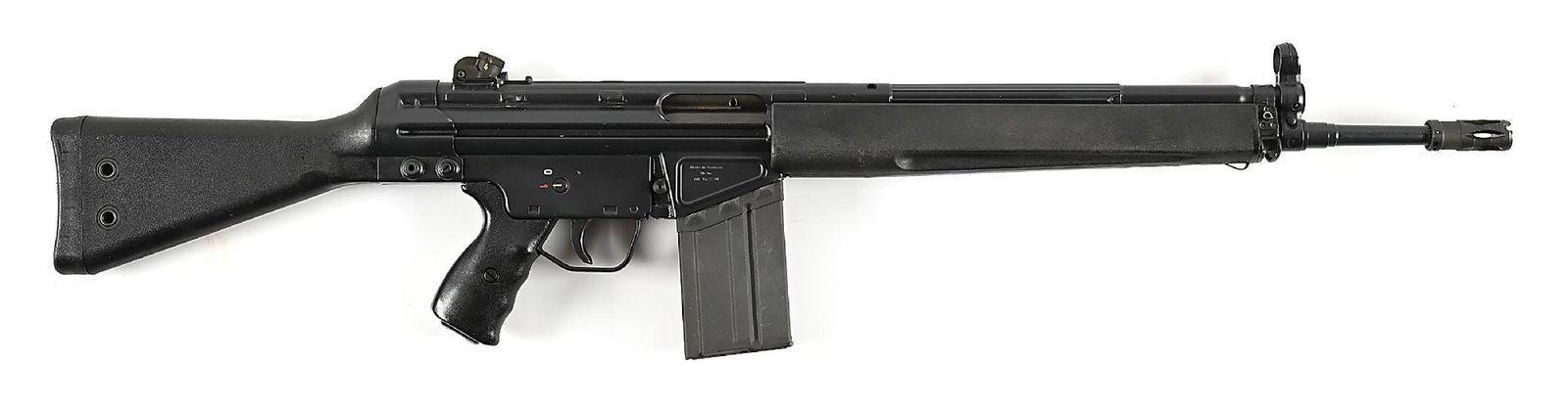(M) PRE-BAN HECKLER & KOCH HK91 .308 SEMI-AUTOMATIC RIFLE WITH BOX. (1 of 10)