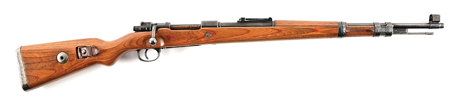 (C) BERLIN-LUBECKER DUV 41 CODE K98 BOLT ACTION RIFLE. (1 of 16)