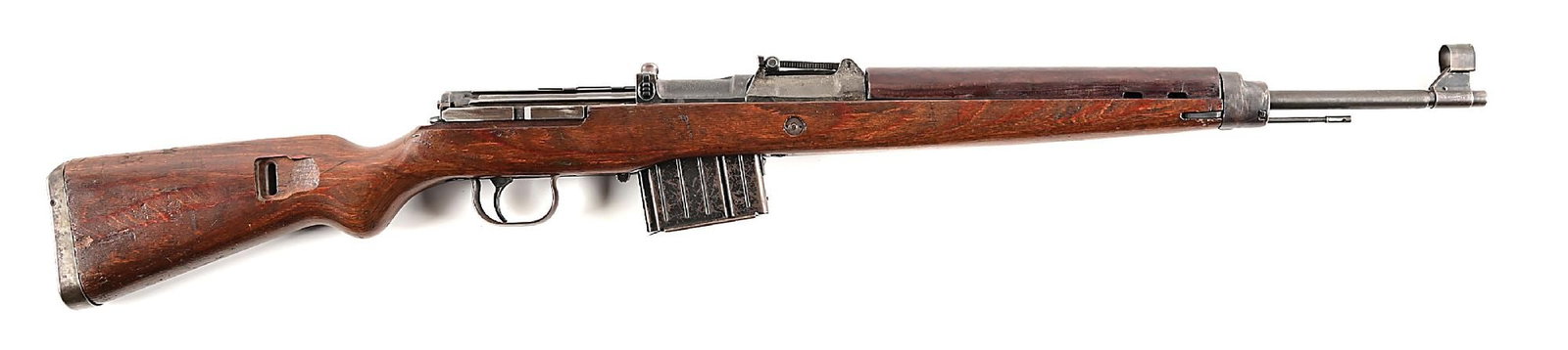 (C) WWII BERLIN-LUBECKER GEWHR 43 SEMI-AUTOMATIC RIFLE. (1 of 10)