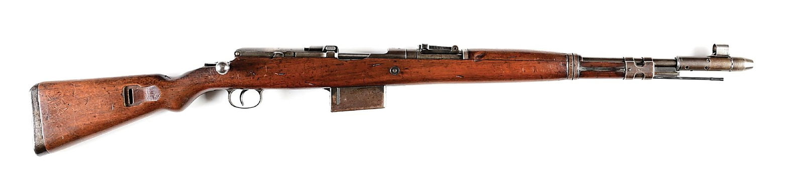 (C) RARE MAUSER G41M SEMI-AUTOMATIC RIFLE. (1 of 18)