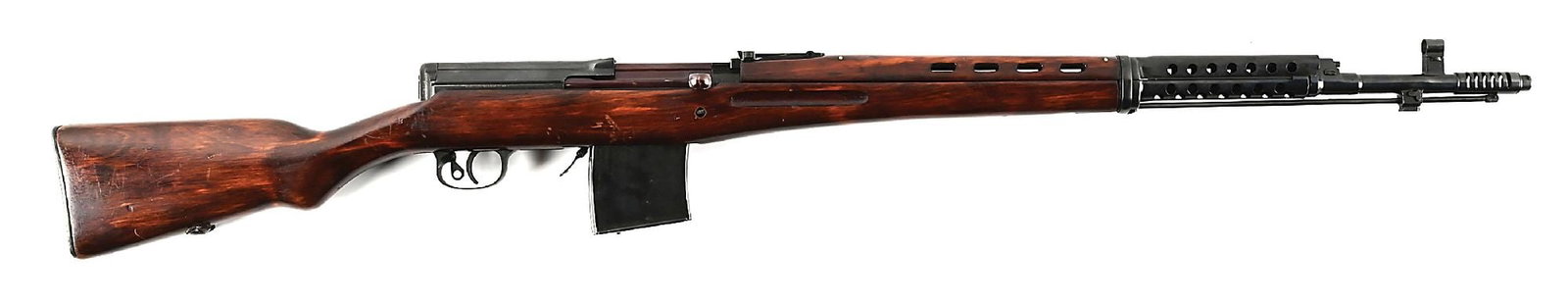 (C) TULA SVT-40 7.62X54MMR SEMI-AUTOMATIC RIFLE. (1 of 14)