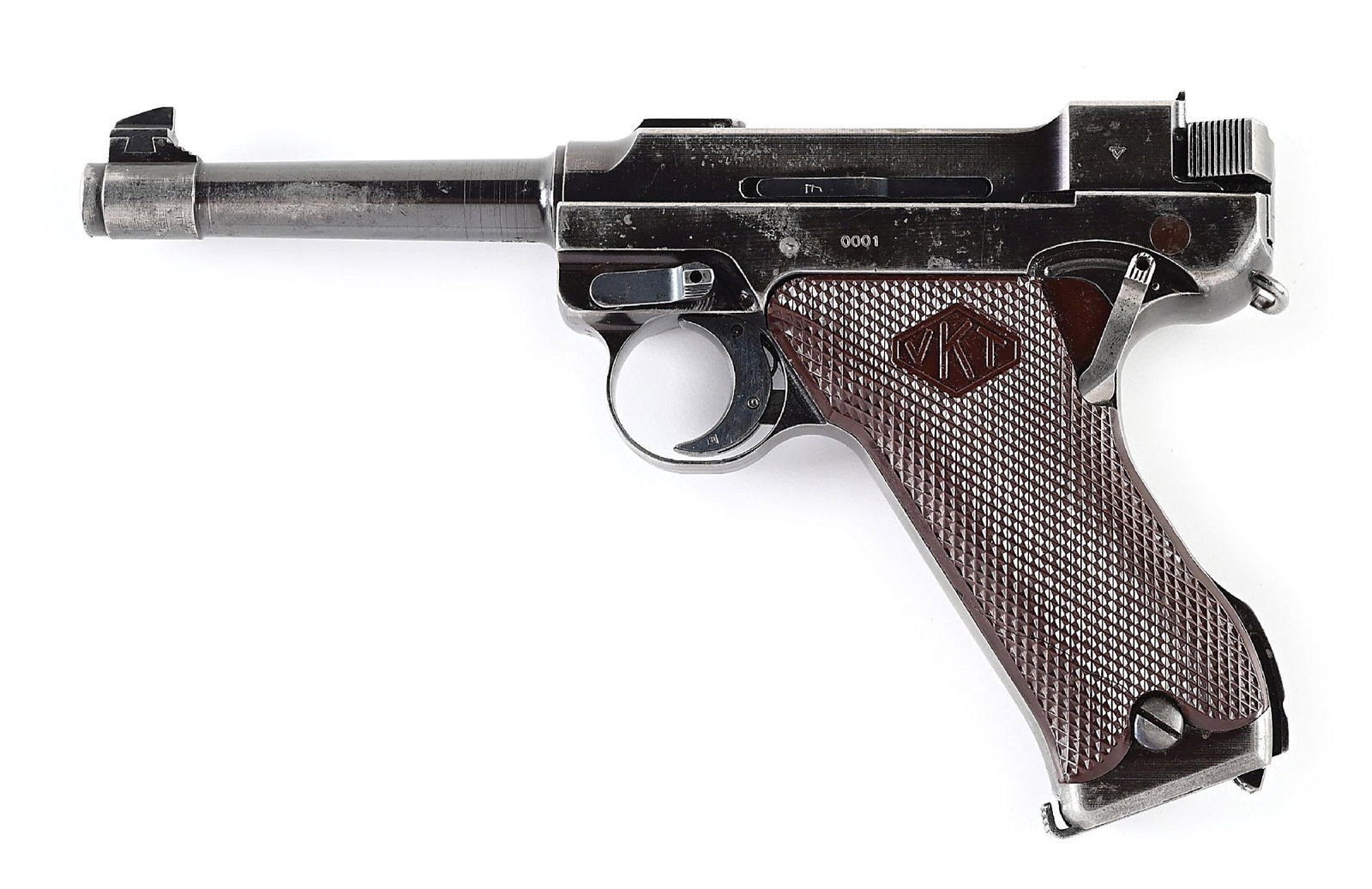 (C) IMPORTANT FINNISH VALMET SERIAL #1 L35 LAHTI PISTOL (1 of 10)