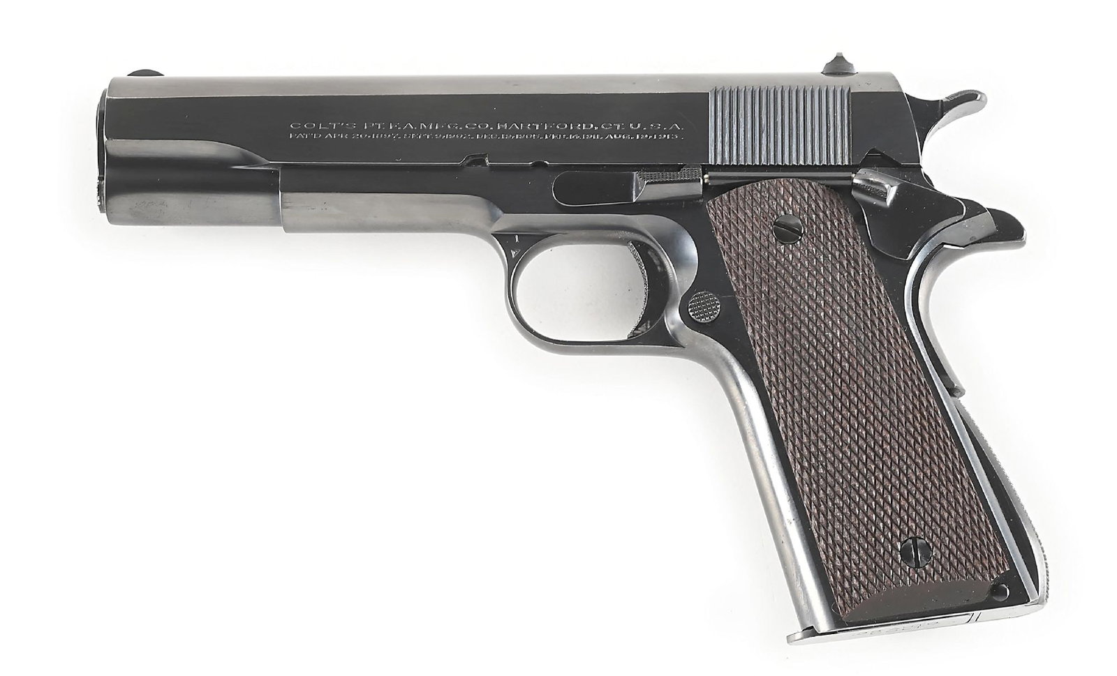 (C) OUTSTANDING, DOCUMENTED SPECIAL ORDER COLT SUPER 38 .38 SUPER SEMI-AUTOMATIC PISTOL, FIRST YEAR (1 of 7)