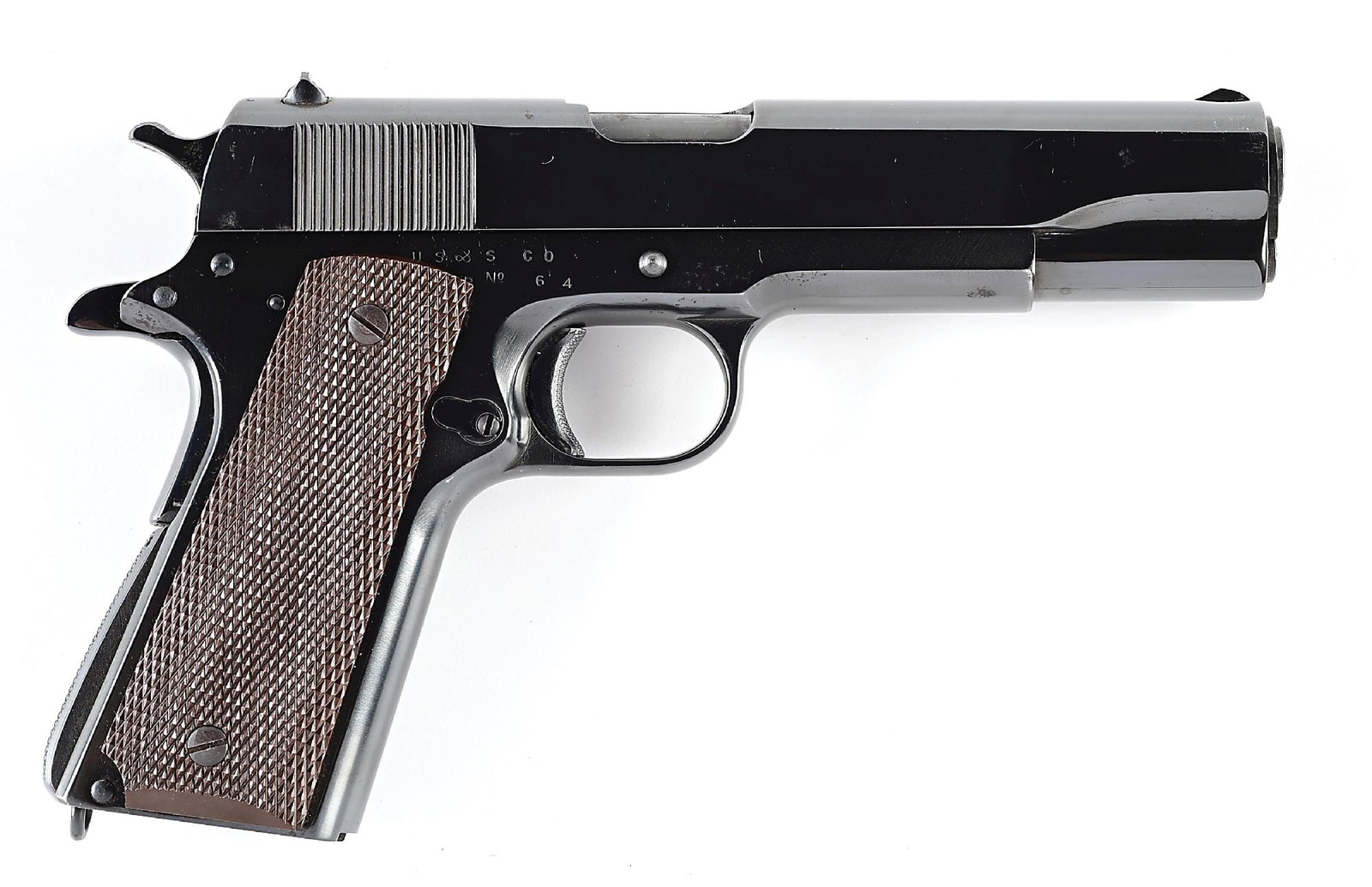 (C) PREPRODUCTION TOOL ROOM UNION SWITCH AND SIGNAL 1911A1 SEMI-AUTOMATIC PISTOL. - 2