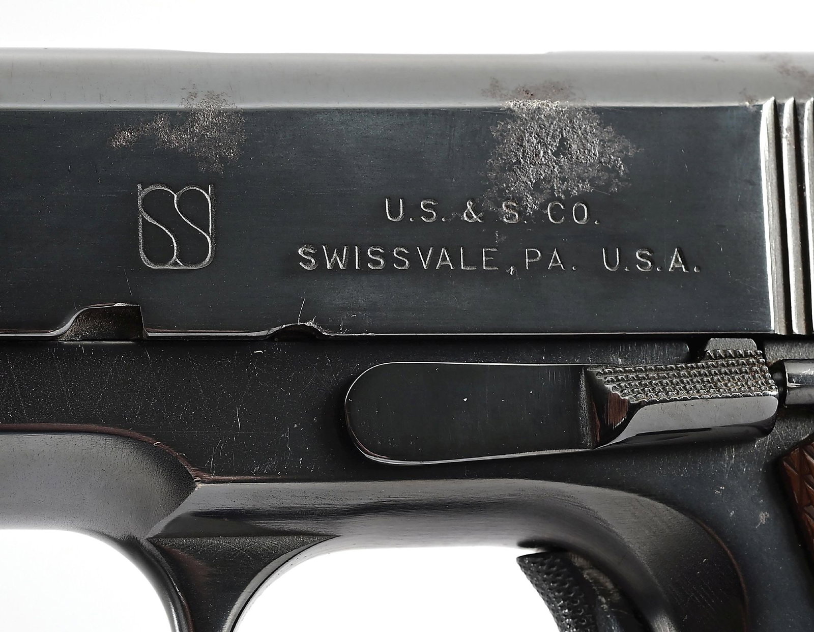 (C) PREPRODUCTION TOOL ROOM UNION SWITCH AND SIGNAL 1911A1 SEMI-AUTOMATIC PISTOL. - 6