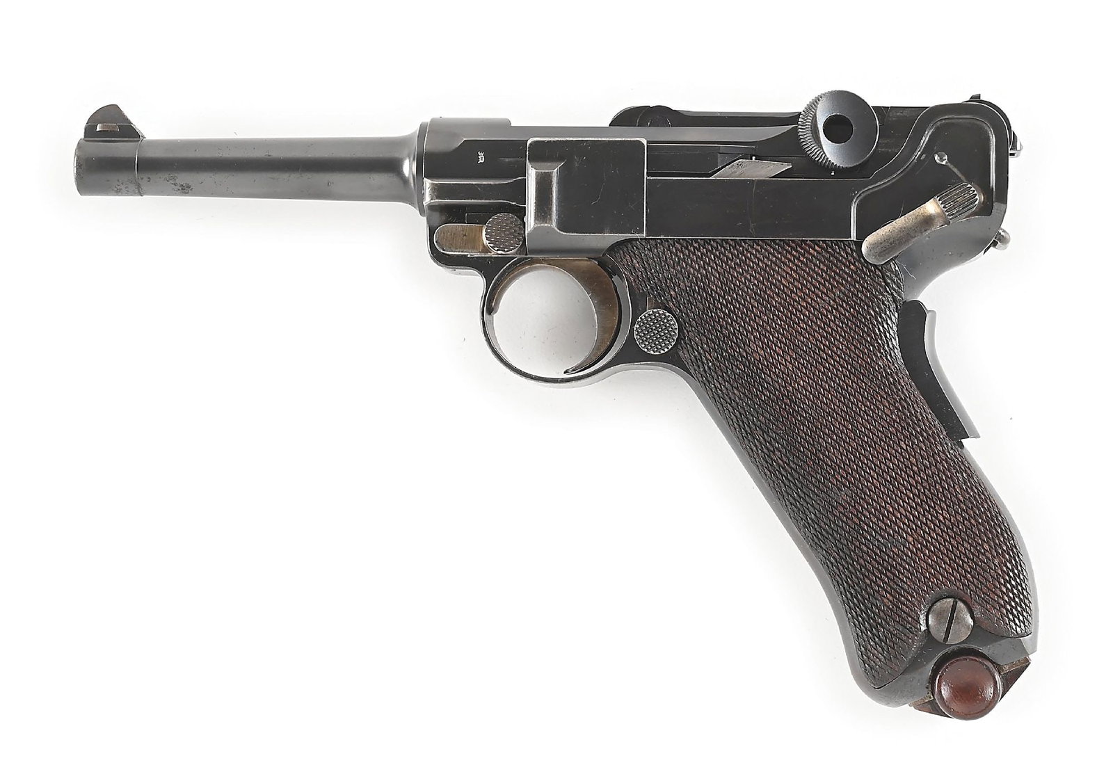 (C) VERY SCARCE DWM 1902 G.P.K. TRIALS TEST DUTCH LUGER .30 LUGER SEMI-AUTOMATIC PISTOL. (1 of 9)